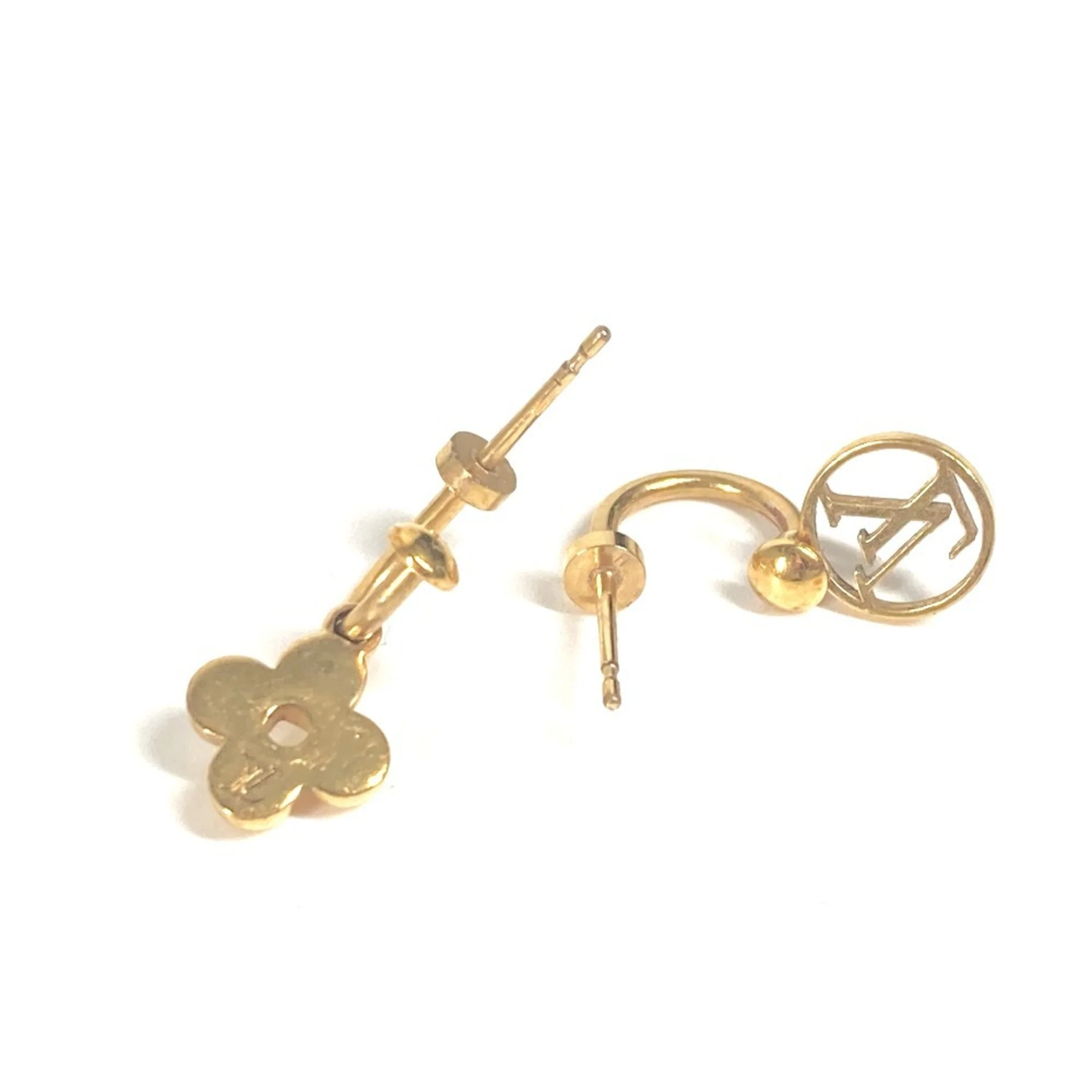 Earrings Gold-Tone Metal - Image 4