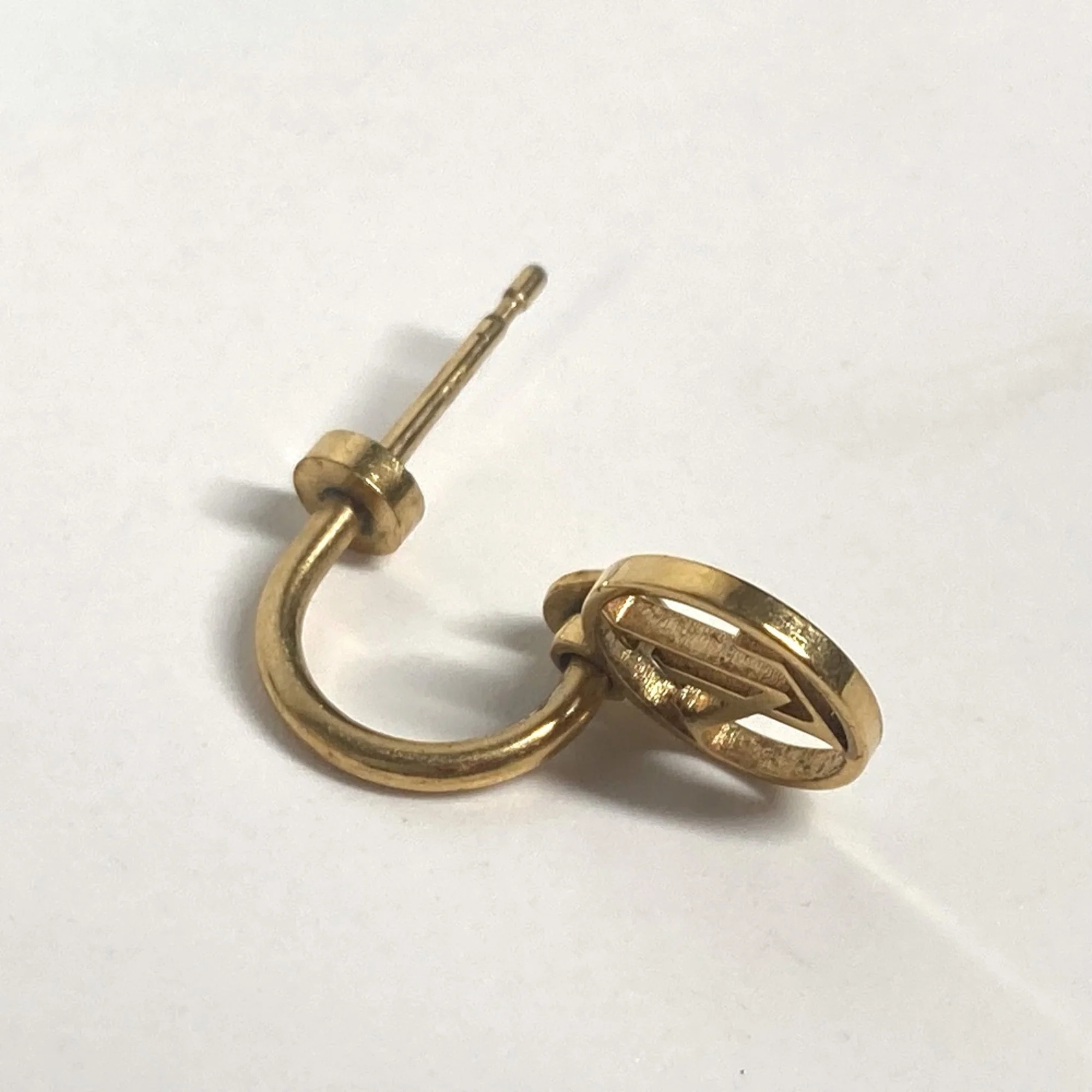 Earrings Gold-Tone Metal - Image 6