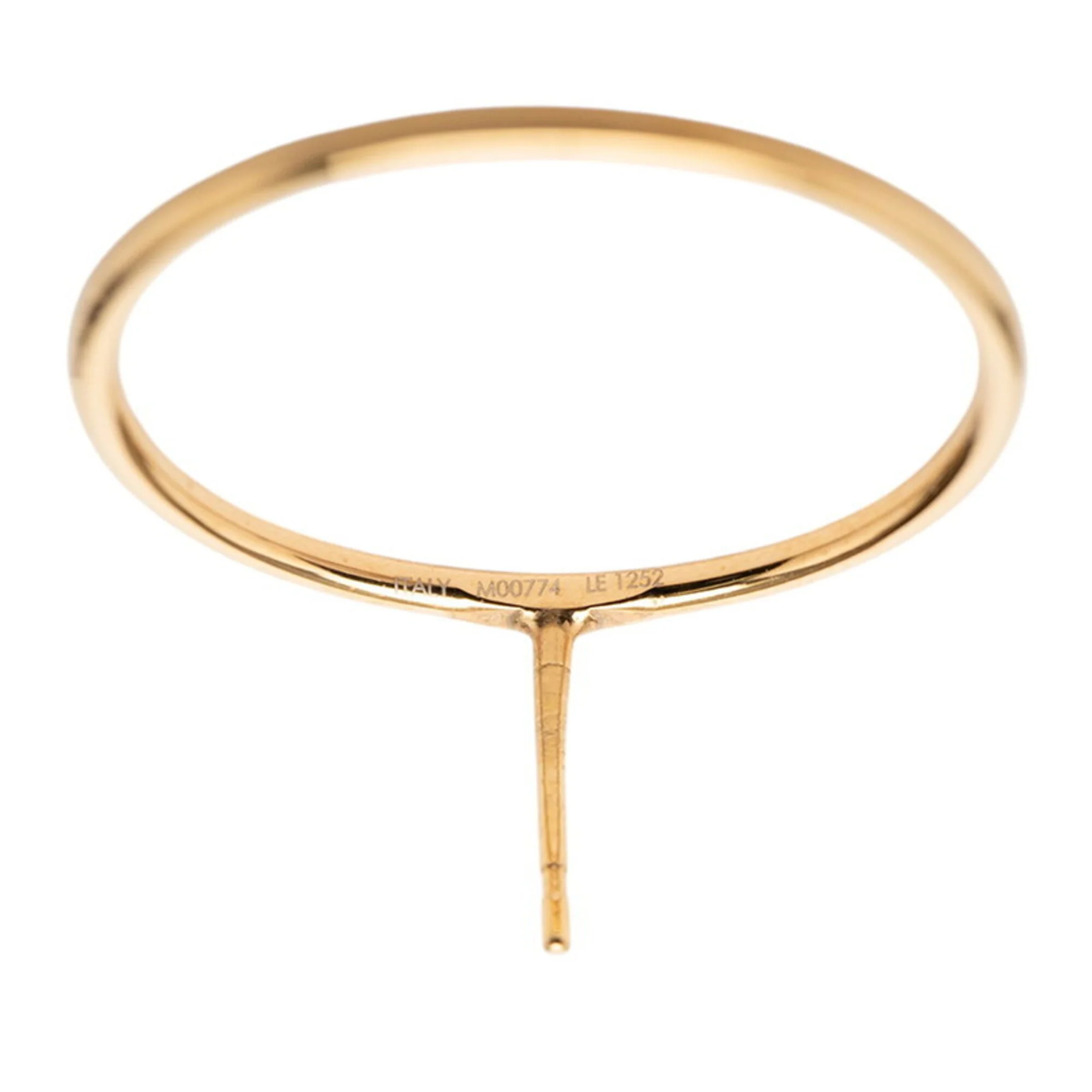 Earrings Hoop Gold-Tone Metal - Image 3