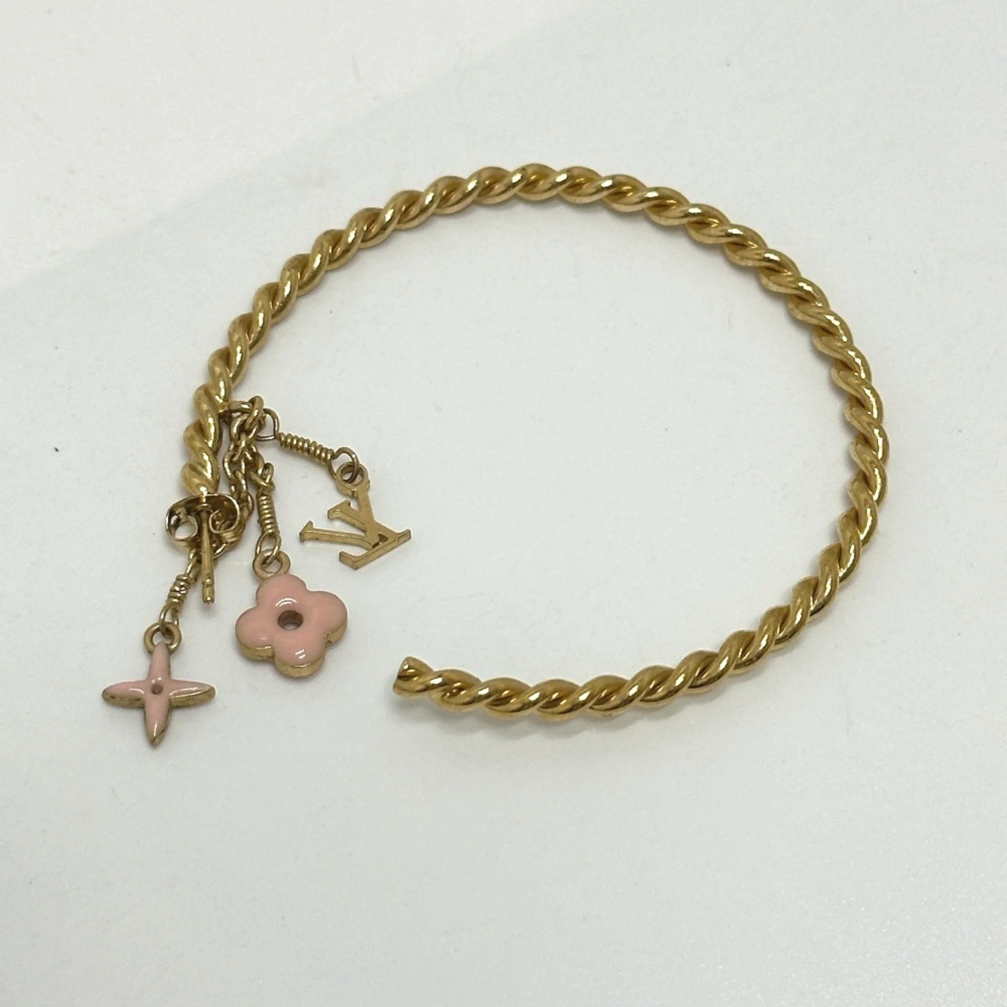 Earrings Hoop Gold-Tone Metal - Image 2