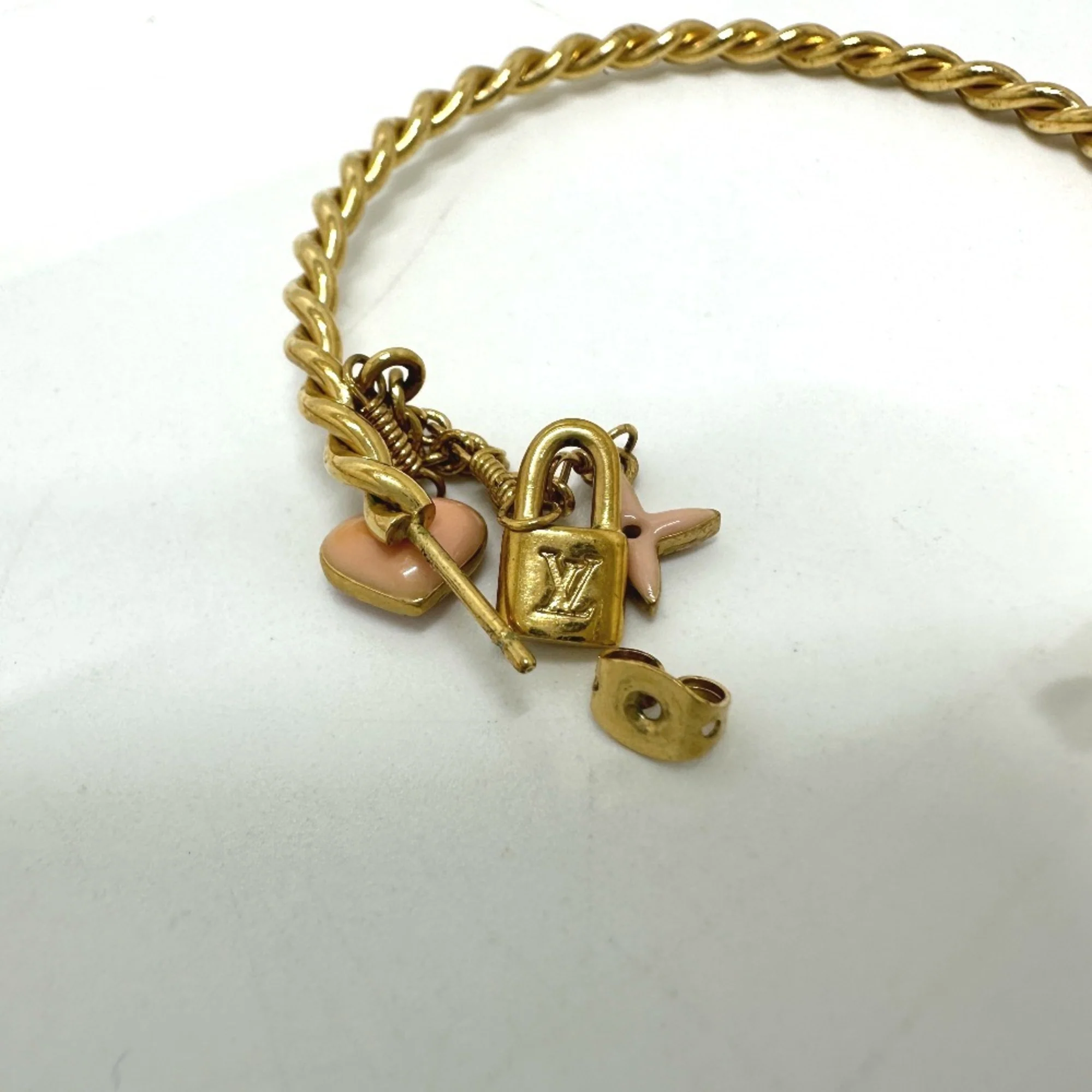 Earrings Hoop Gold-Tone Metal - Image 6