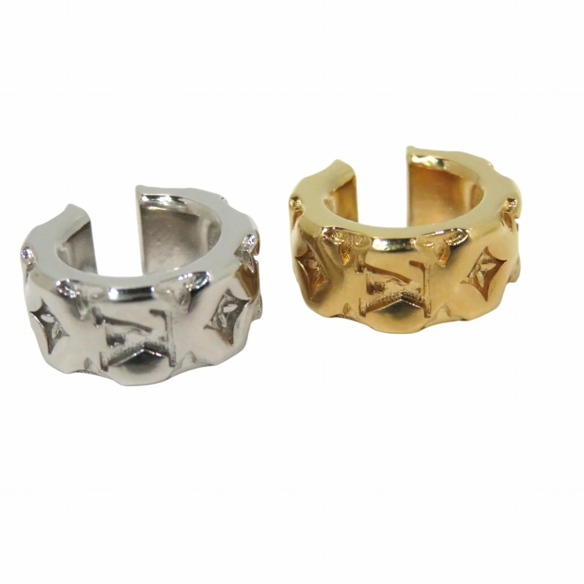 Pillow Ear Cuff Gold and Metal - Image 4