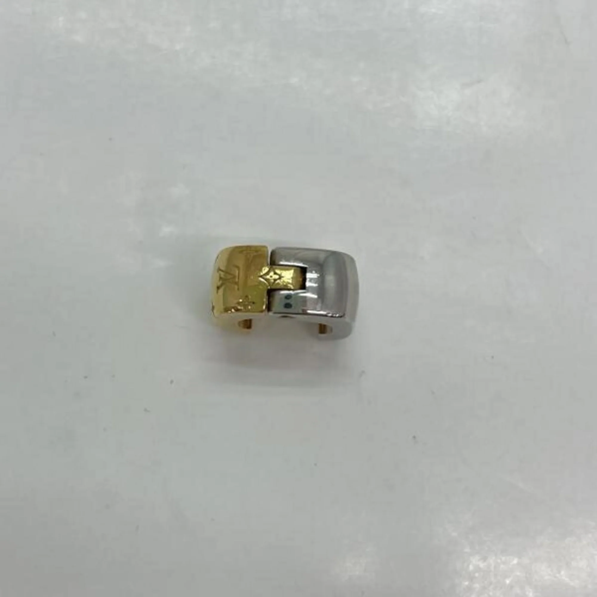 Single Earring Gold-Tone Metal - Image 4