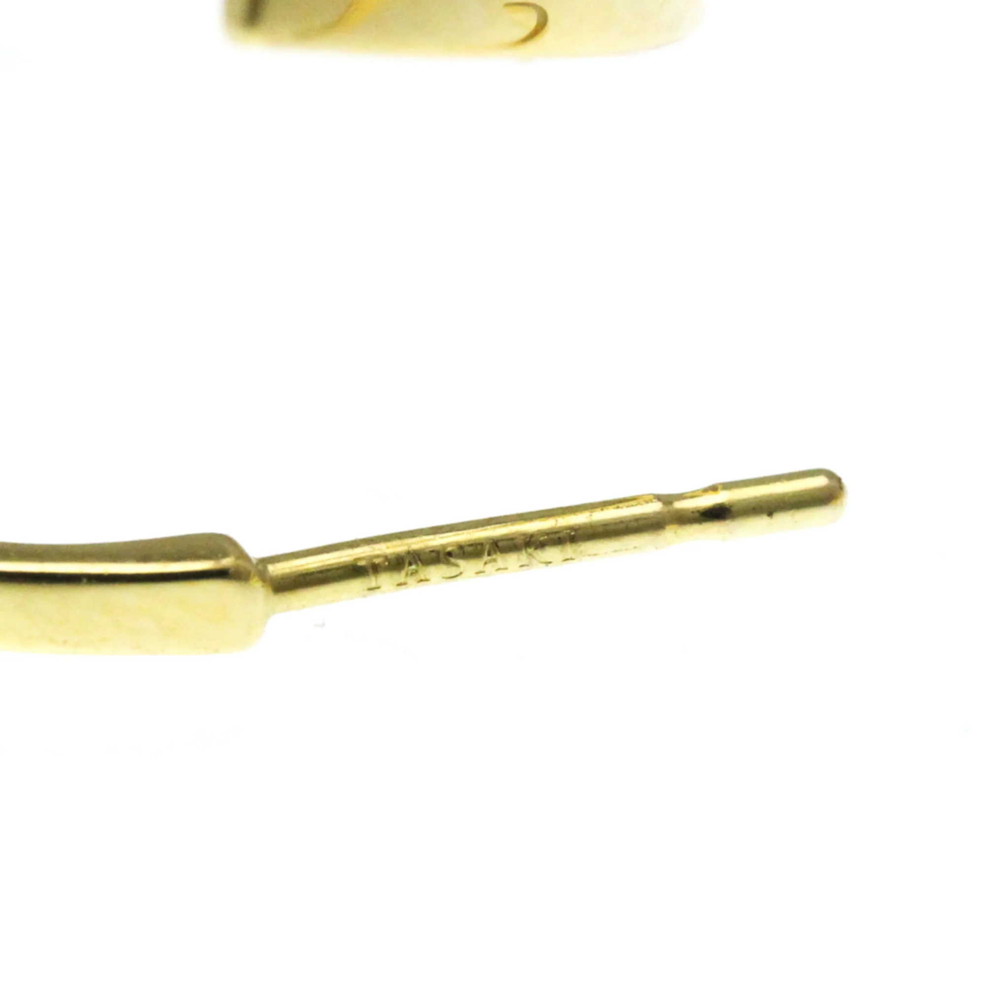 Earrings Pearl Hoop 18K Yellow Gold - Image 5