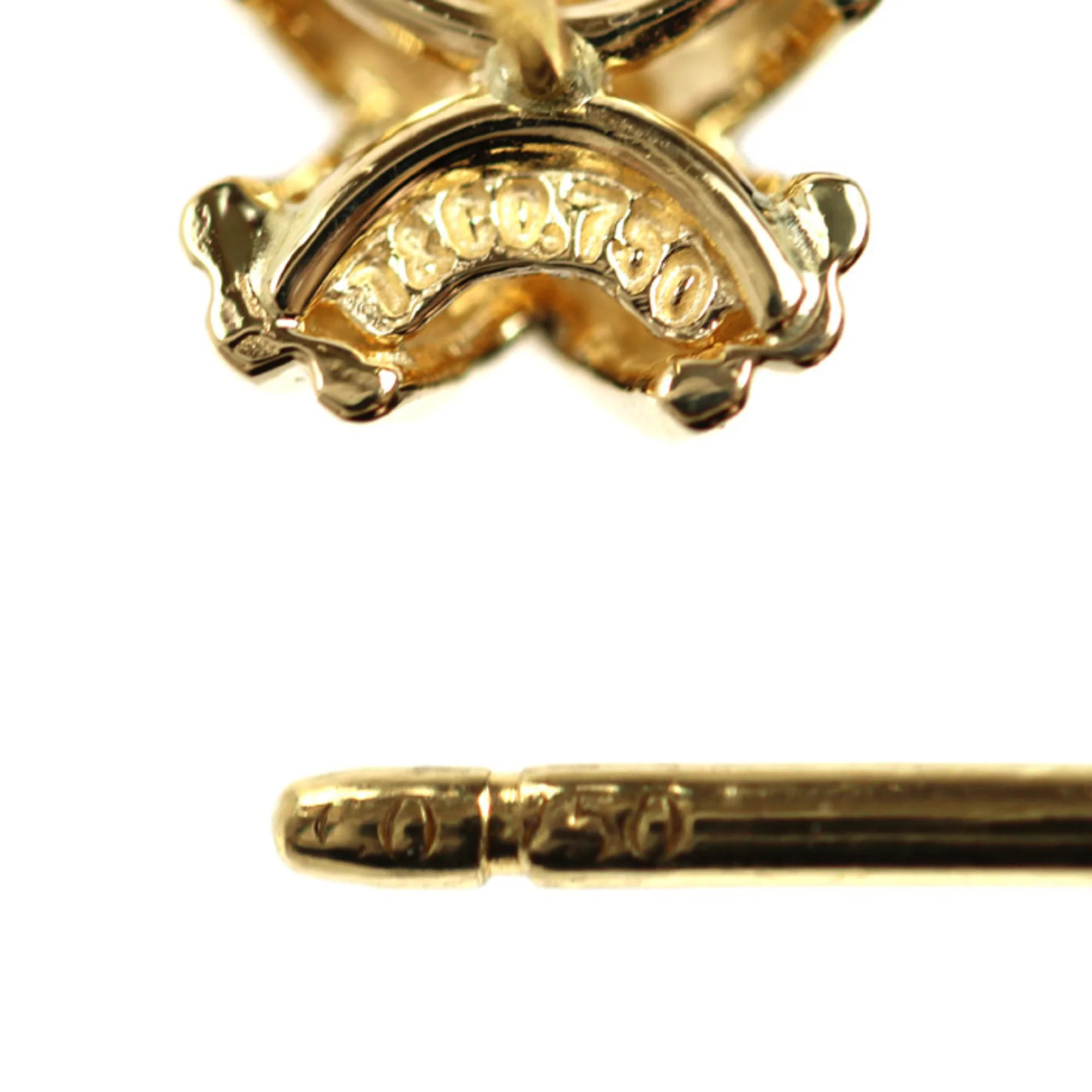 Earrings 18K Yellow Gold - Image 4