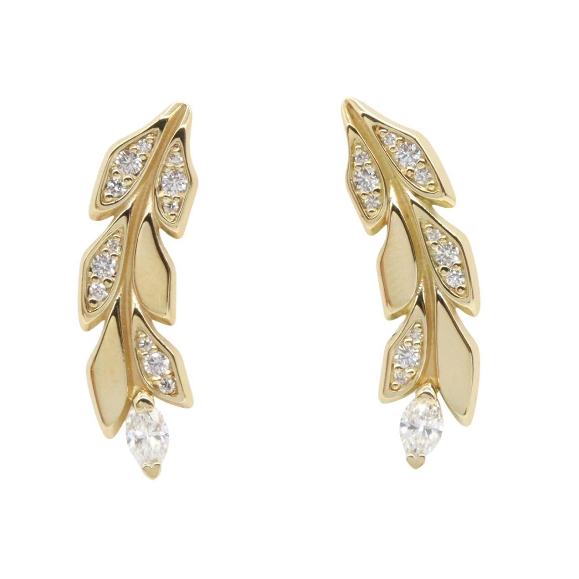 Earrings 18K Yellow Gold