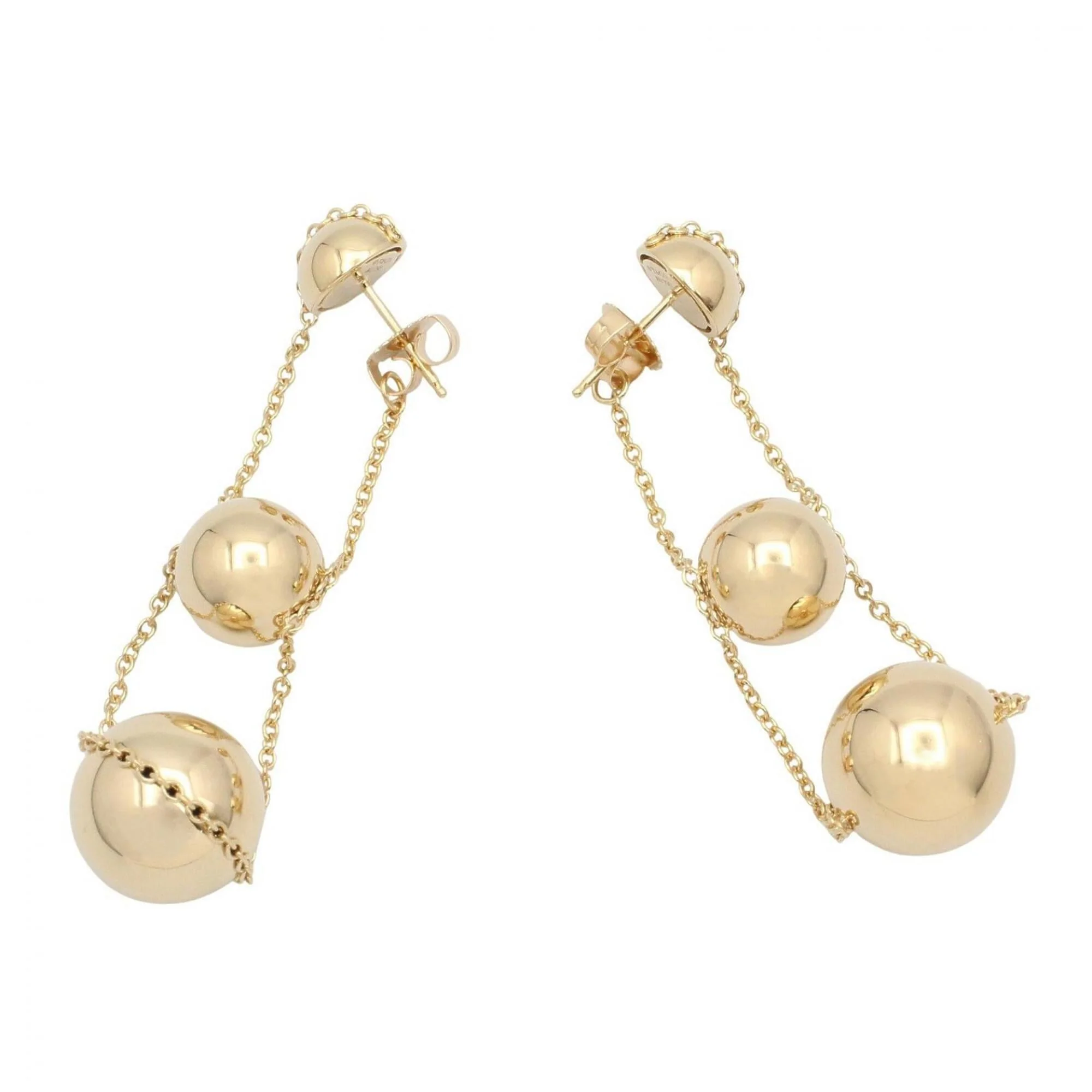 Earrings 18K Yellow Gold - Image 2
