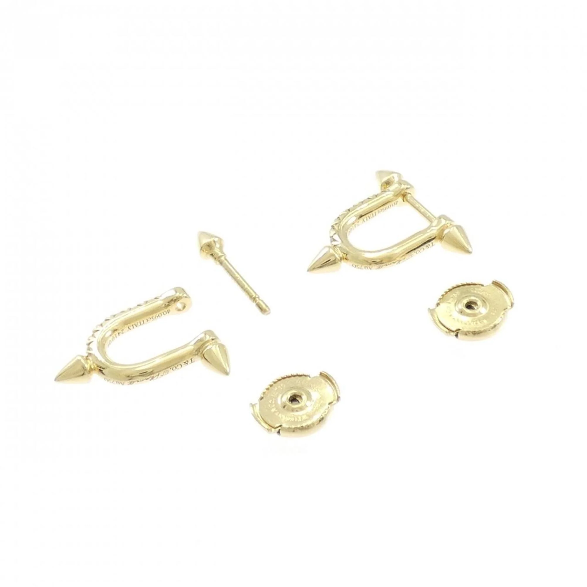 Earrings 18K Yellow Gold - Image 3