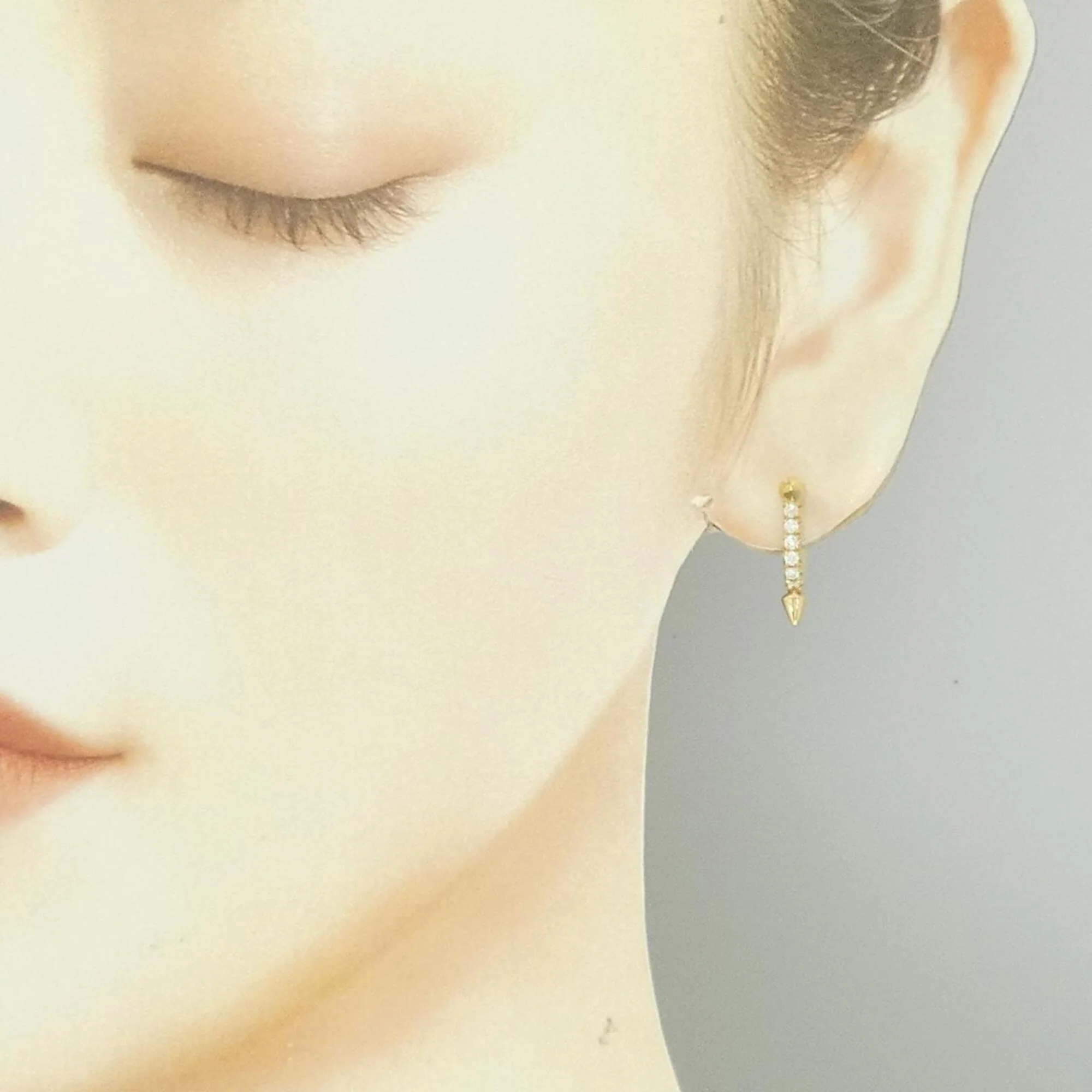 Earrings 18K Yellow Gold - Image 4
