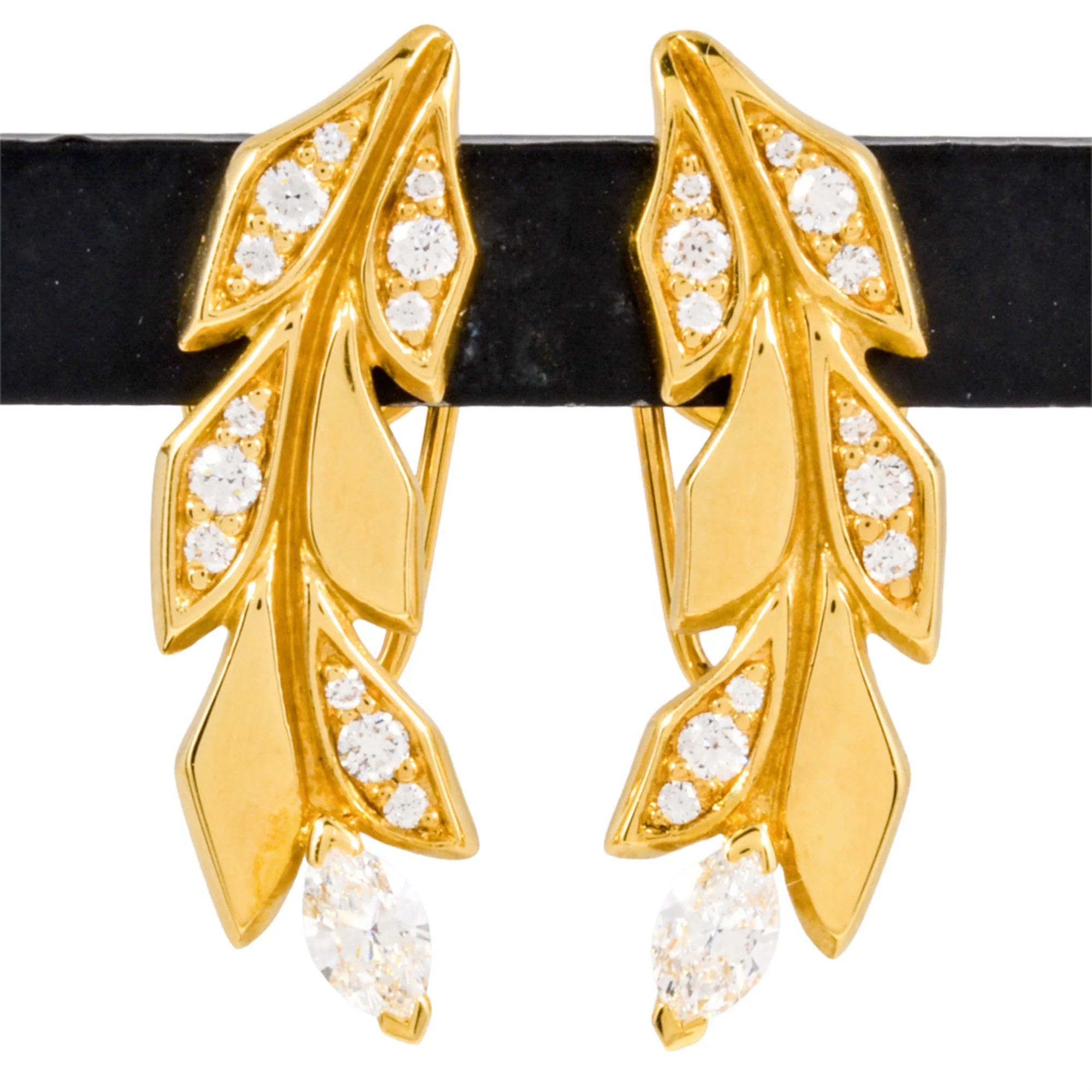 Earrings 18K Yellow Gold