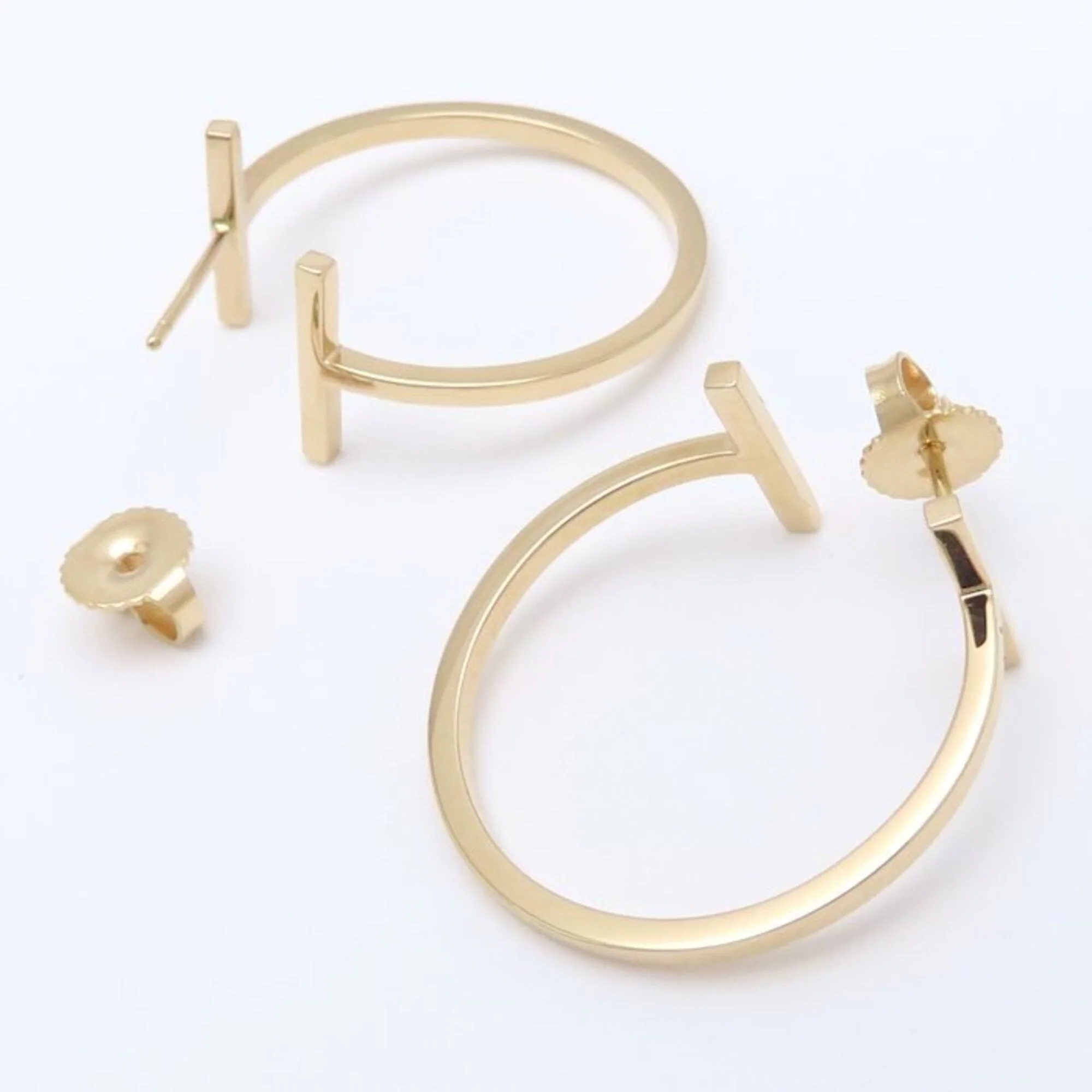Earrings Hoop 18K Rose Gold - Image 4