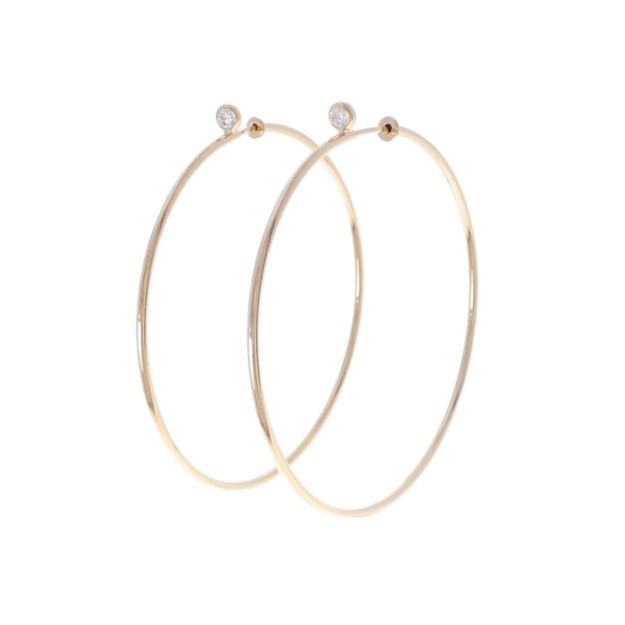 Earrings Hoop 18K Rose Gold