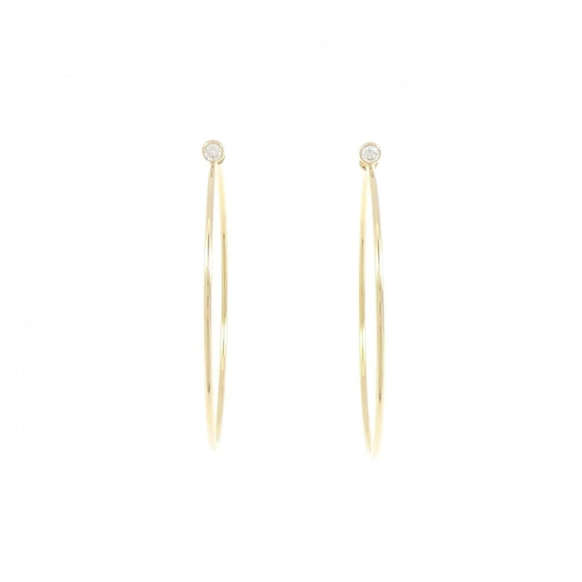 Earrings Hoop 18K Yellow Gold