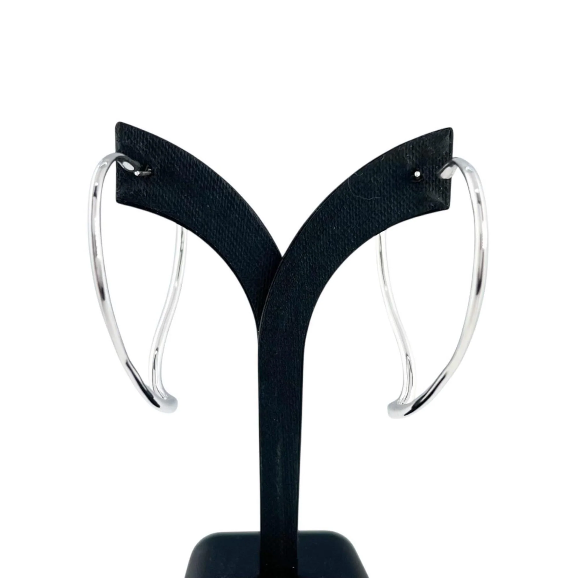 Earrings Hoop Sterling Silver - Image 4