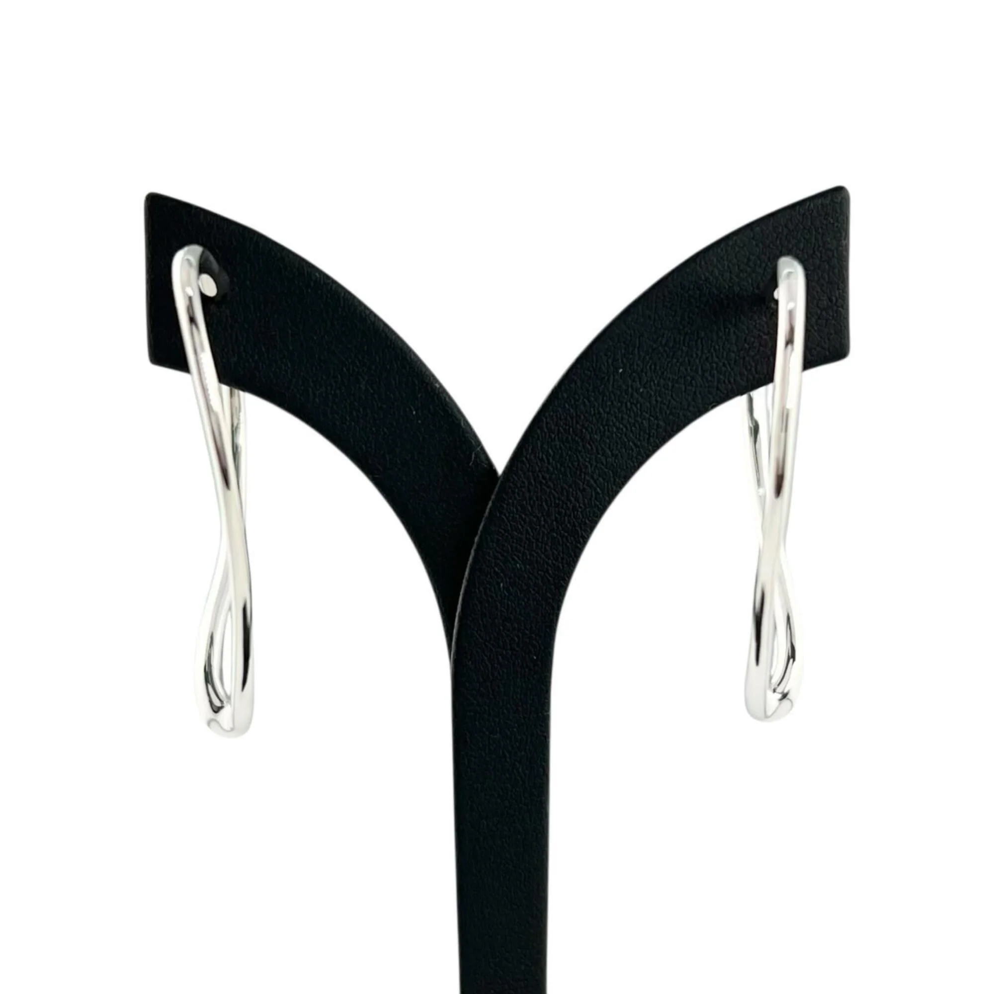 Earrings Hoop Sterling Silver - Image 4