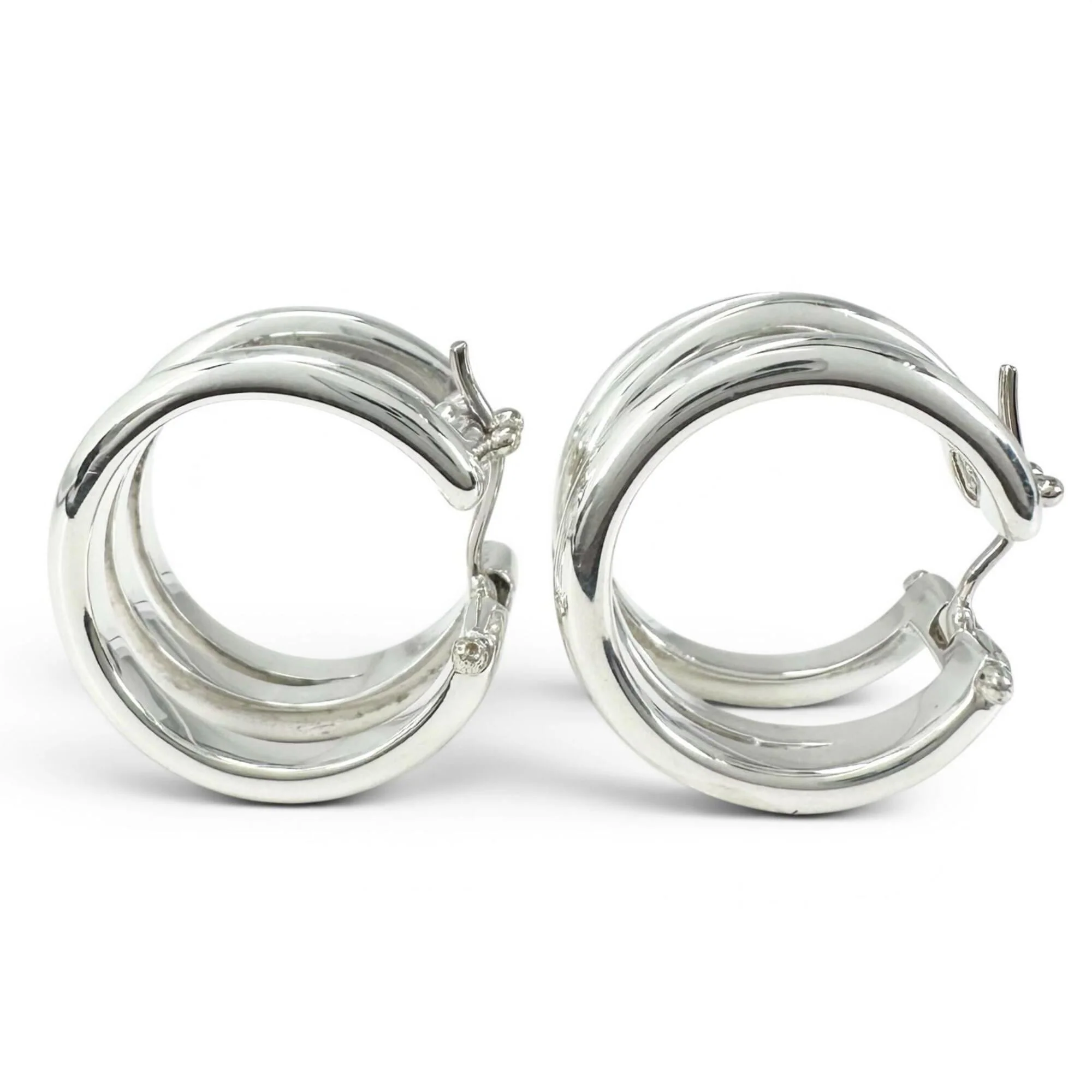 Earrings Hoop Sterling Silver - Image 4