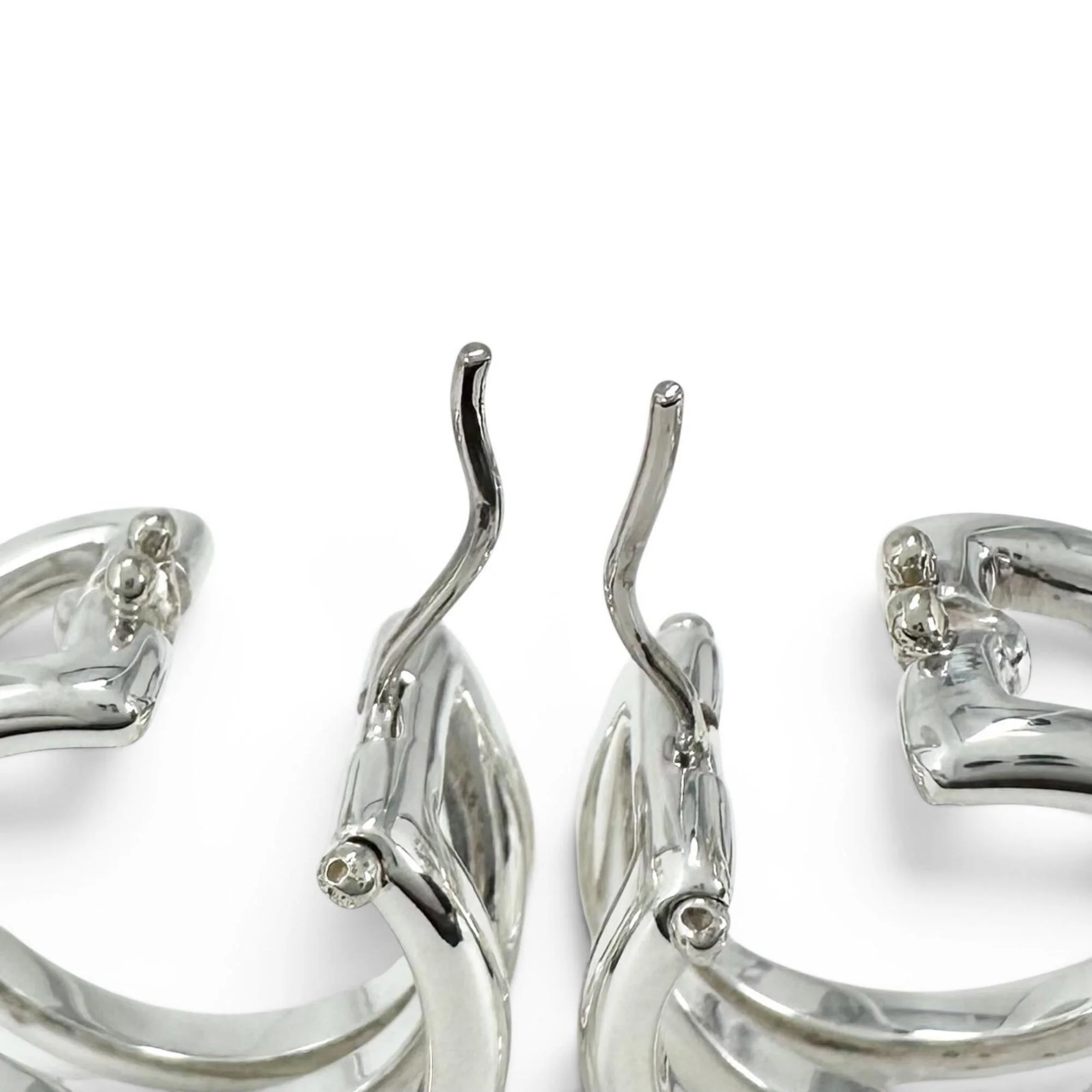 Earrings Hoop Sterling Silver - Image 5
