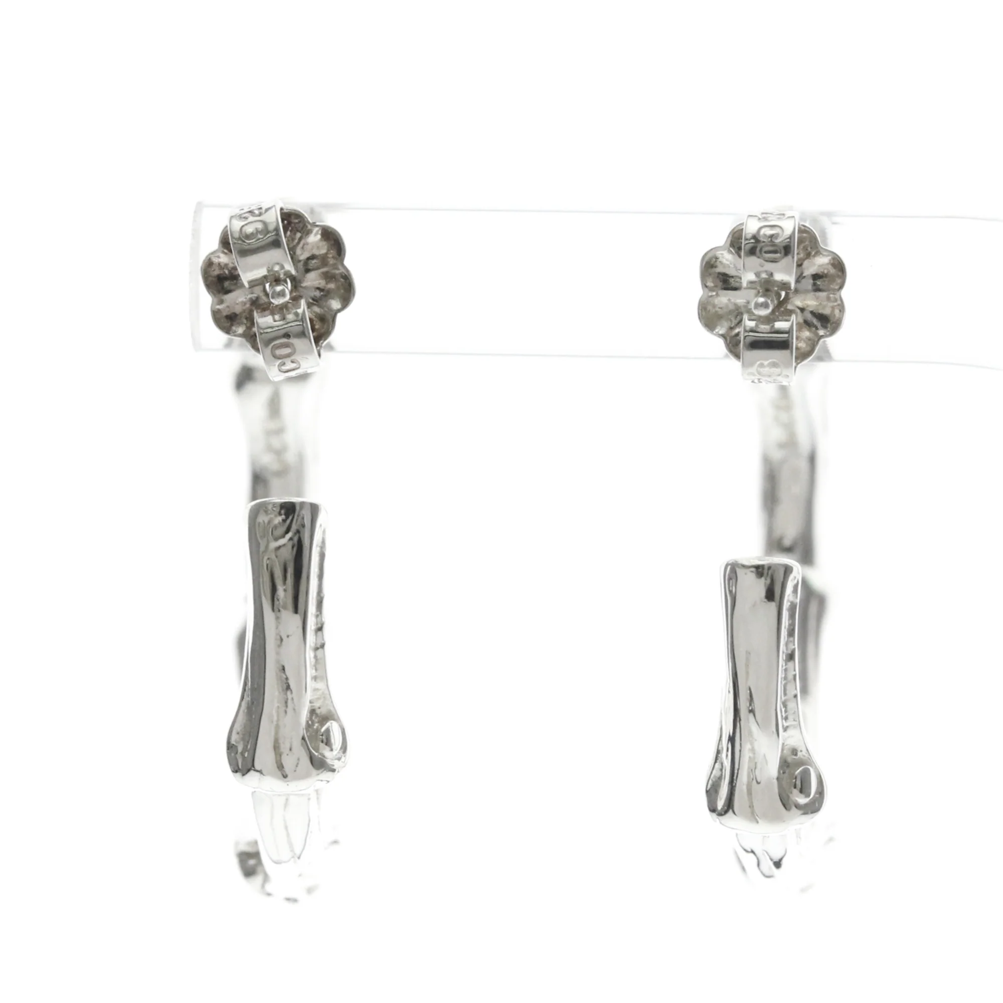 Earrings Hoop Sterling Silver - Image 2
