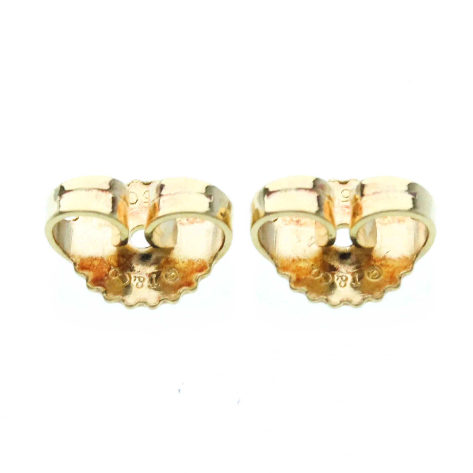 Earrings Stud 18K Yellow Gold - Image 4
