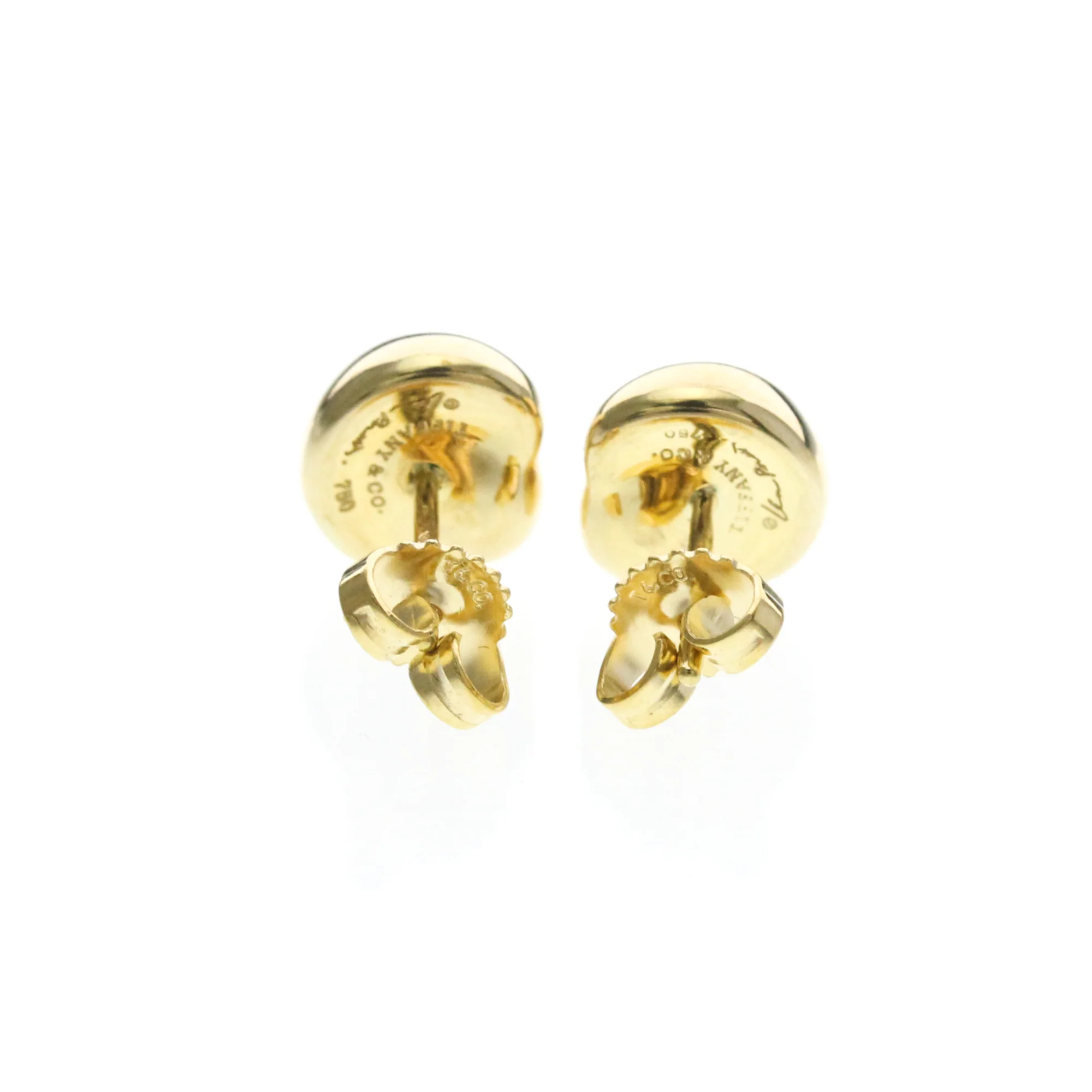 Earrings Stud 18K Yellow Gold - Image 2
