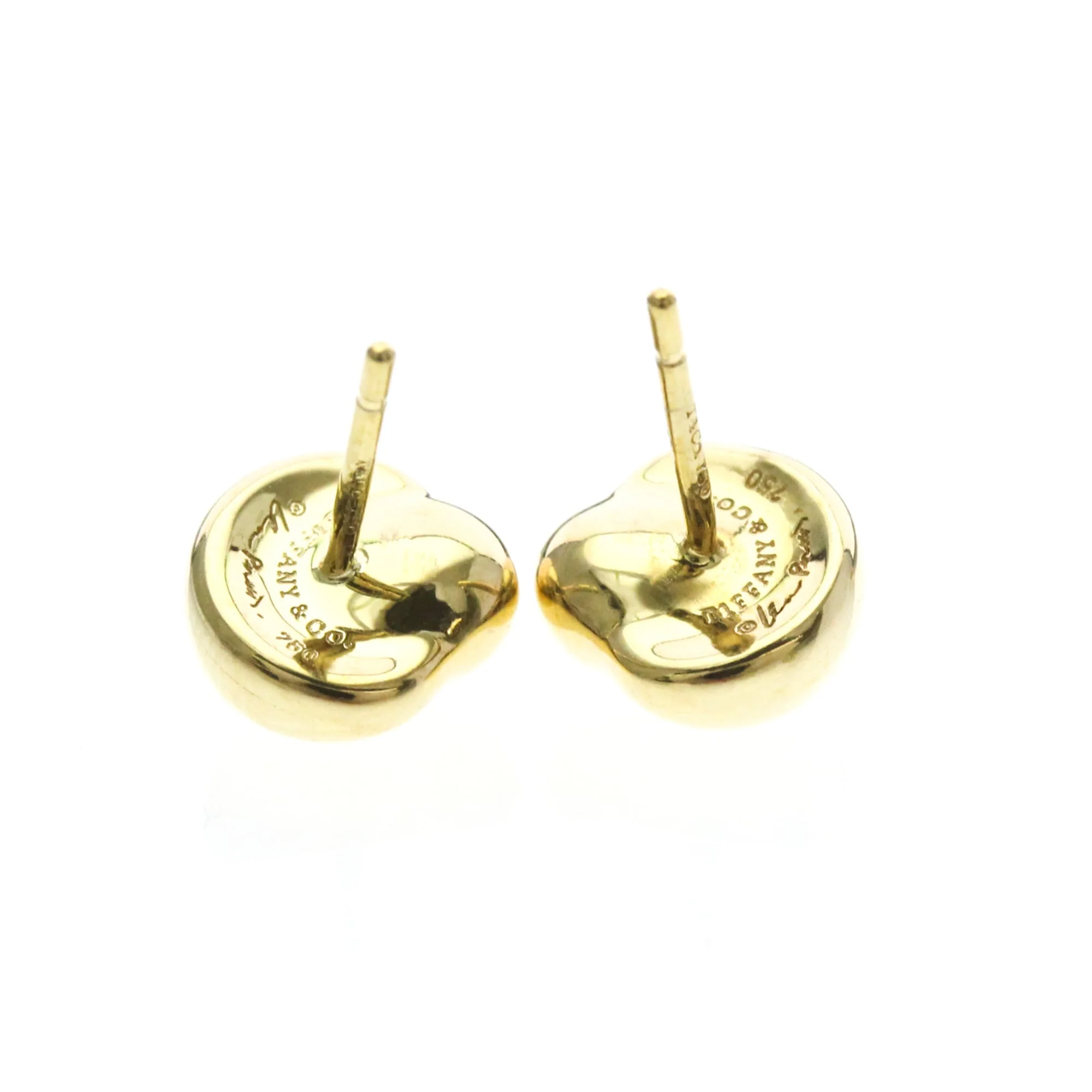 Earrings Stud 18K Yellow Gold - Image 3
