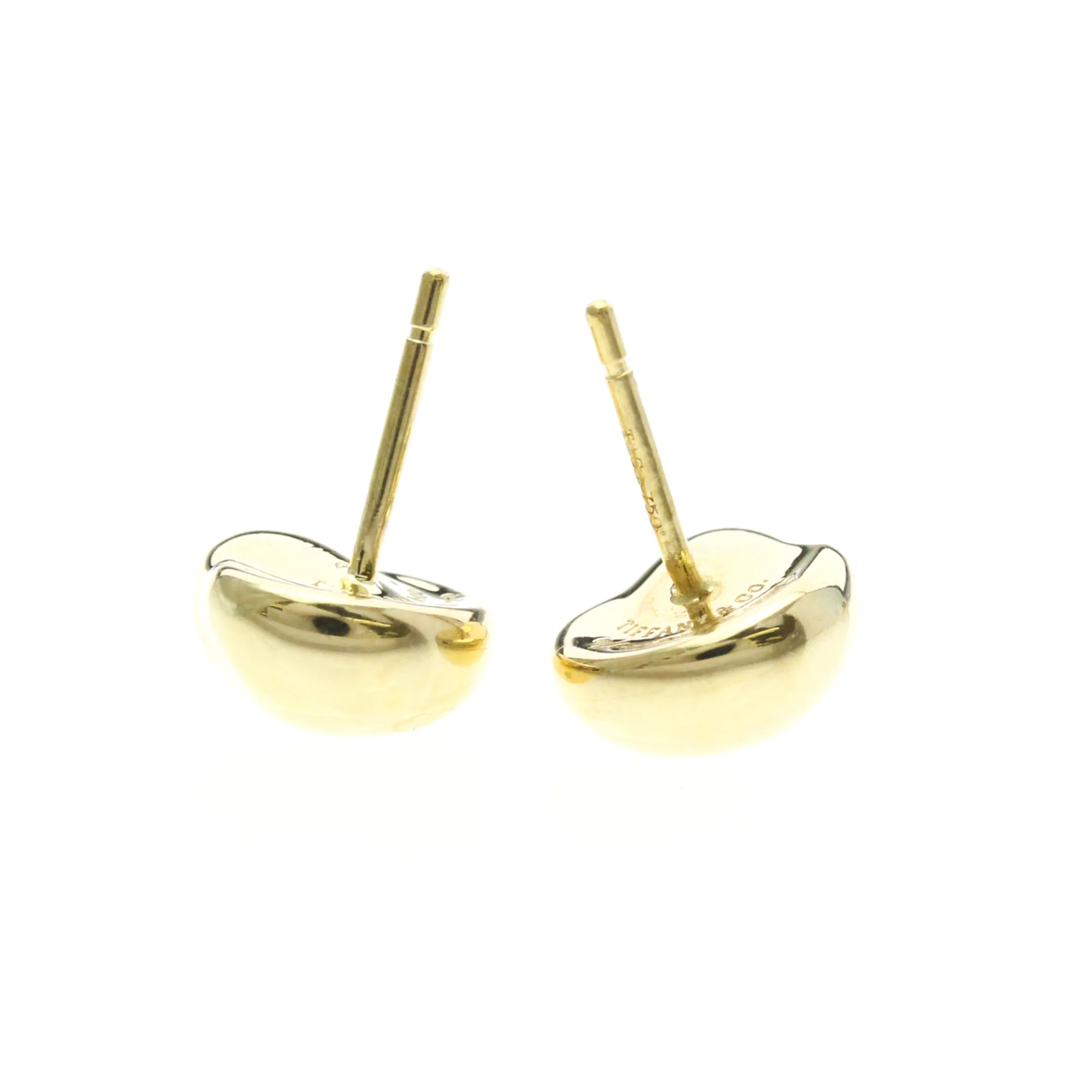 Earrings Stud 18K Yellow Gold - Image 4