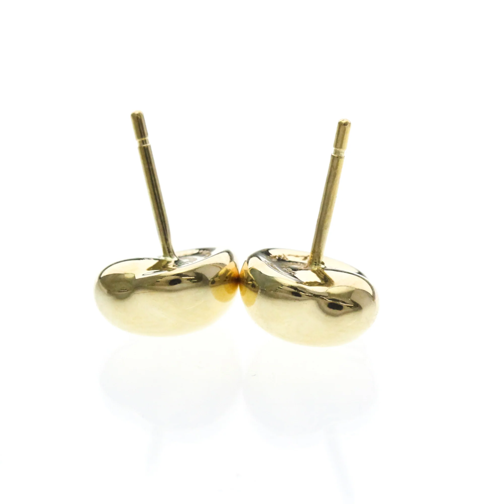 Earrings Stud 18K Yellow Gold - Image 5