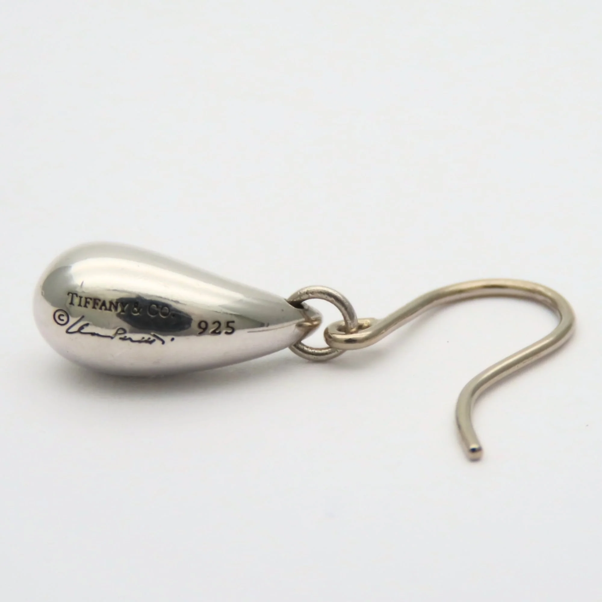 Elsa Peretti Earrings Sterling Silver 25mm Sterling Silver - Image 6