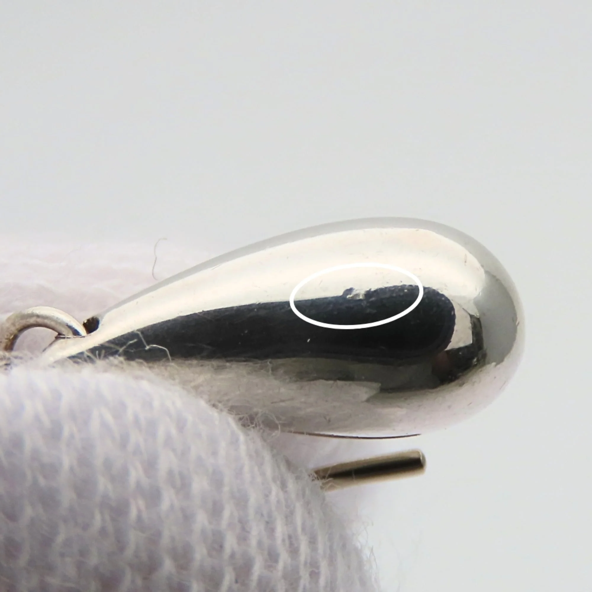 Elsa Peretti Earrings Sterling Silver 25mm Sterling Silver - Image 7