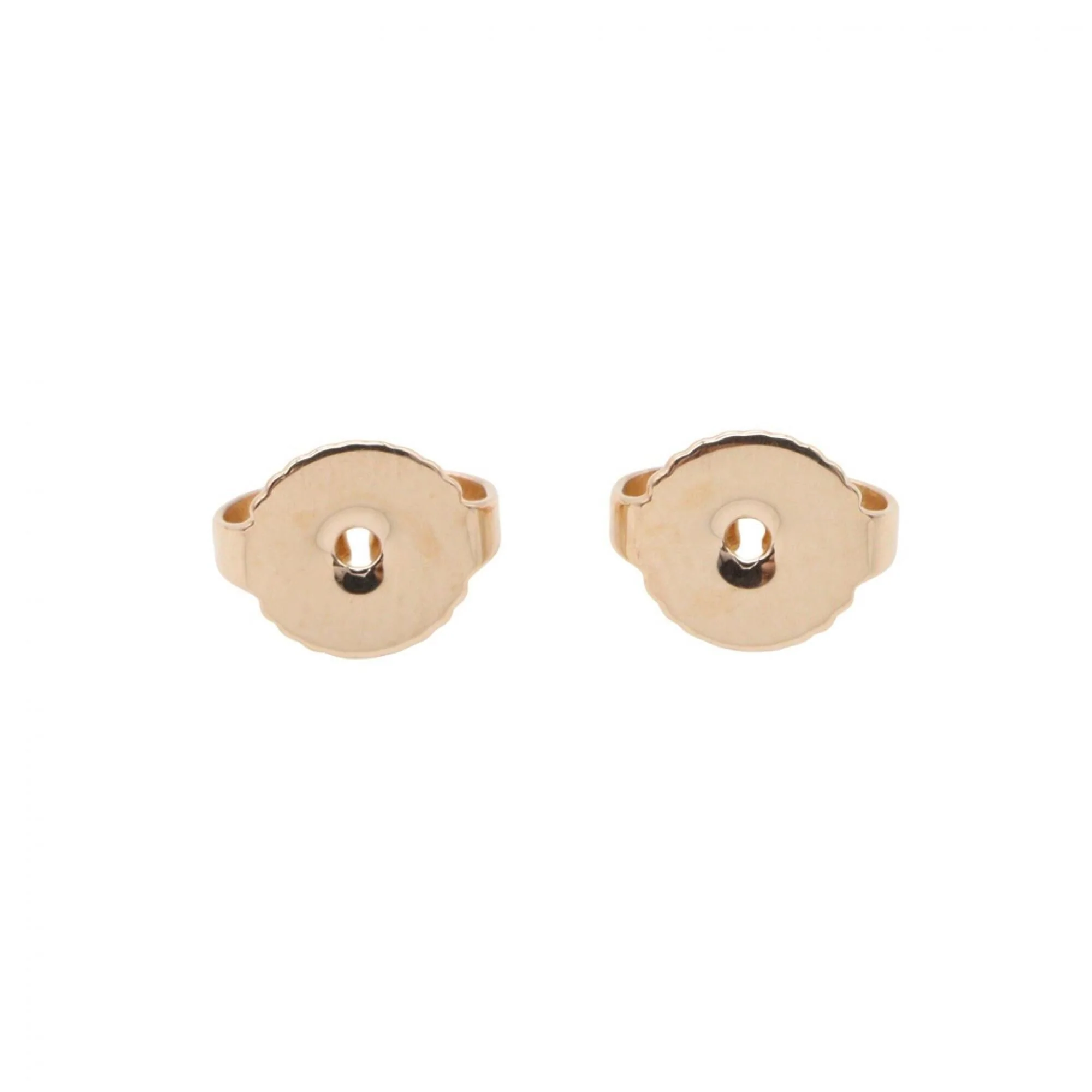 T Smile Mini Pendant Necklace 18K Rose Gold Earrings 18K Rose Gold - Image 4
