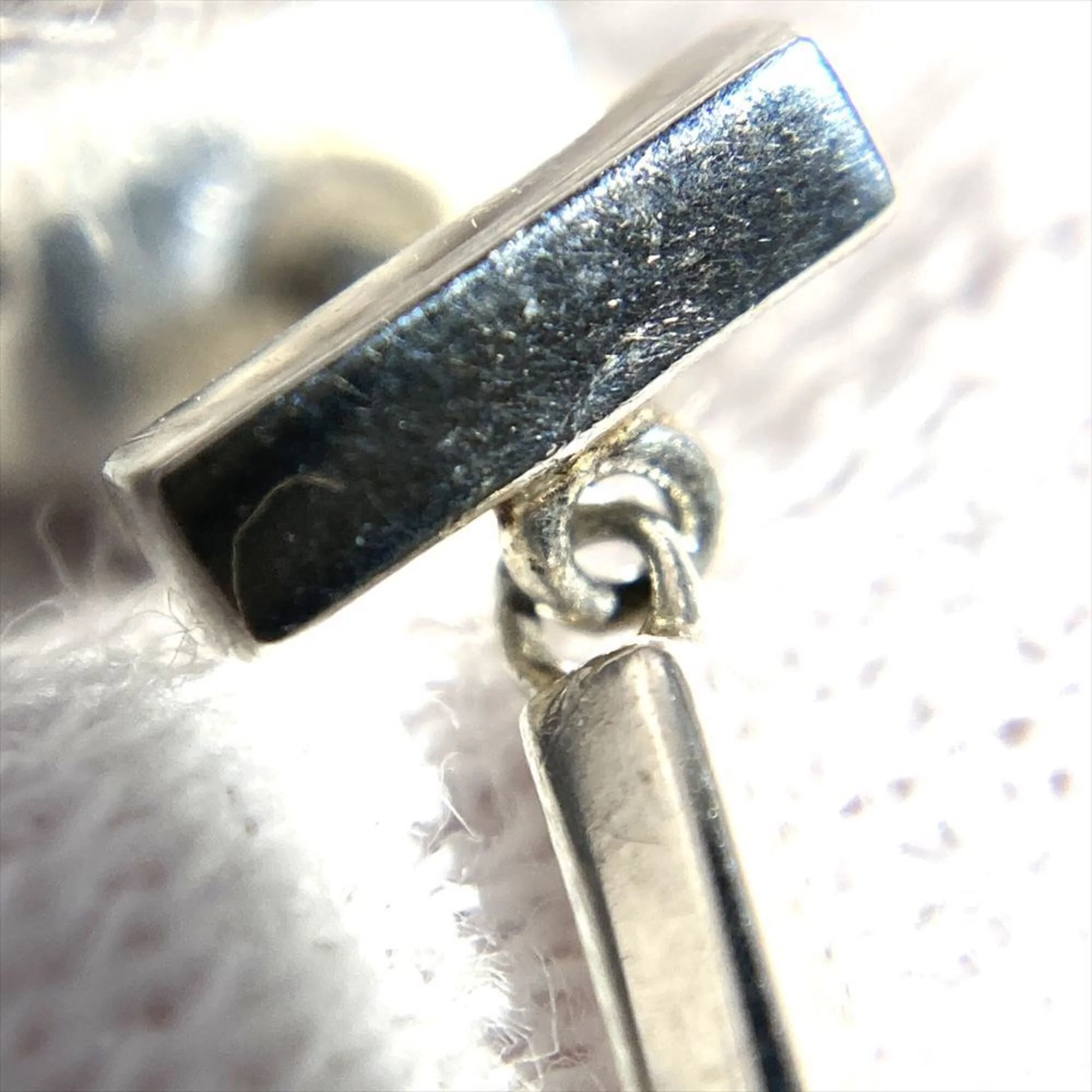 T Wire Bar Earrings Sterling Silver Sterling Silver - Image 7
