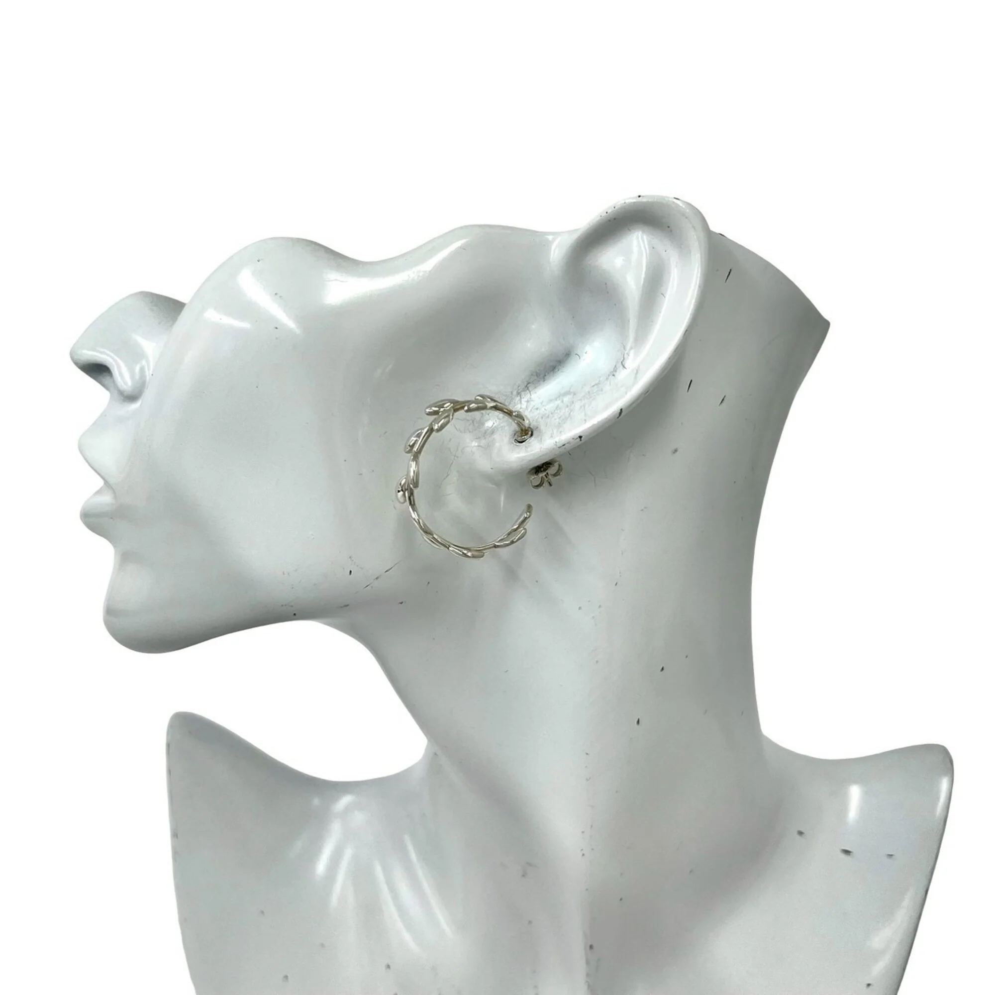 Vintage Earrings Sterling Silver - Image 2