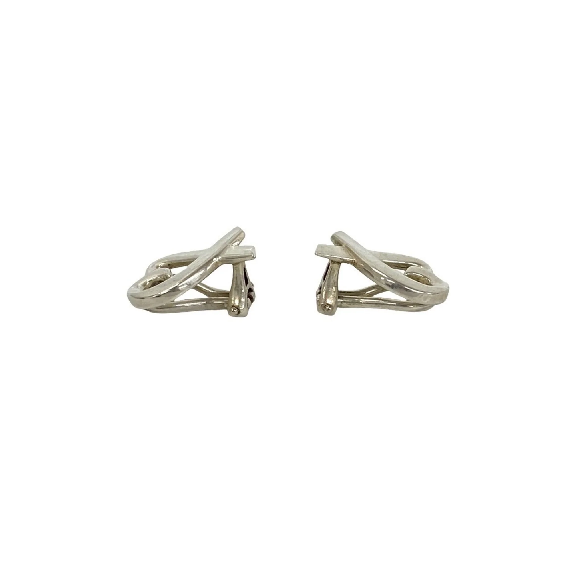 Vintage Earrings Sterling Silver - Image 3