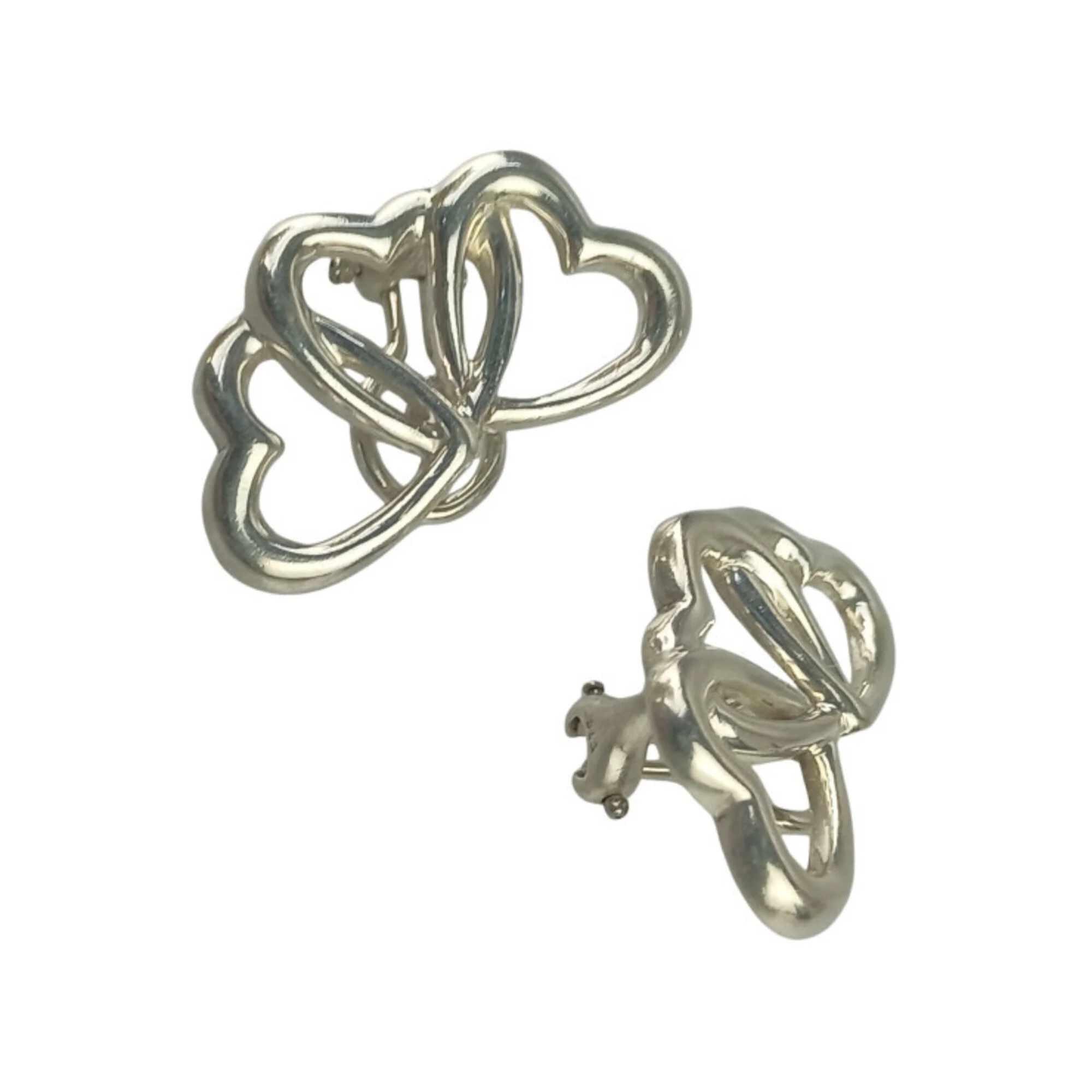 Vintage Earrings Sterling Silver - Image 2