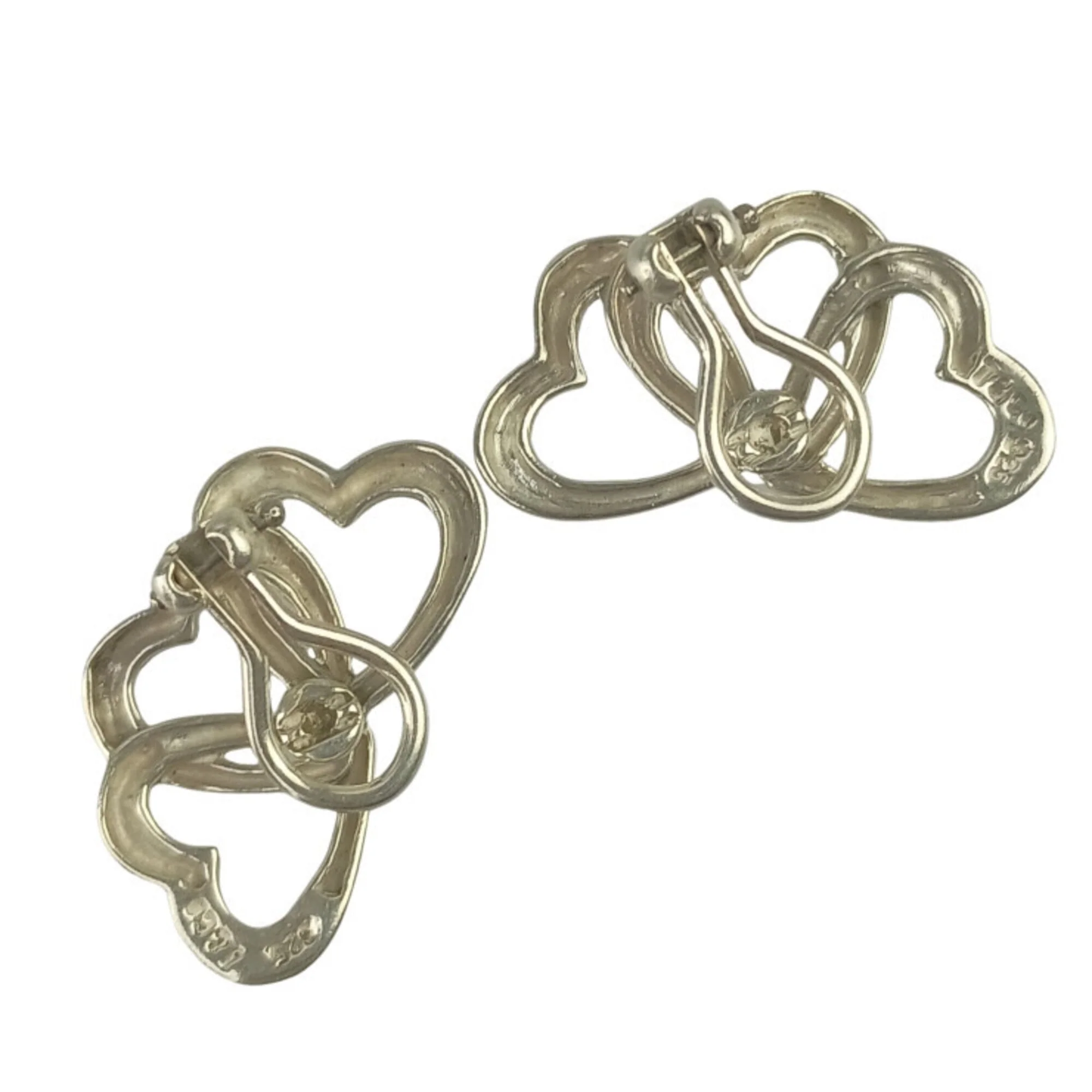 Vintage Earrings Sterling Silver - Image 4