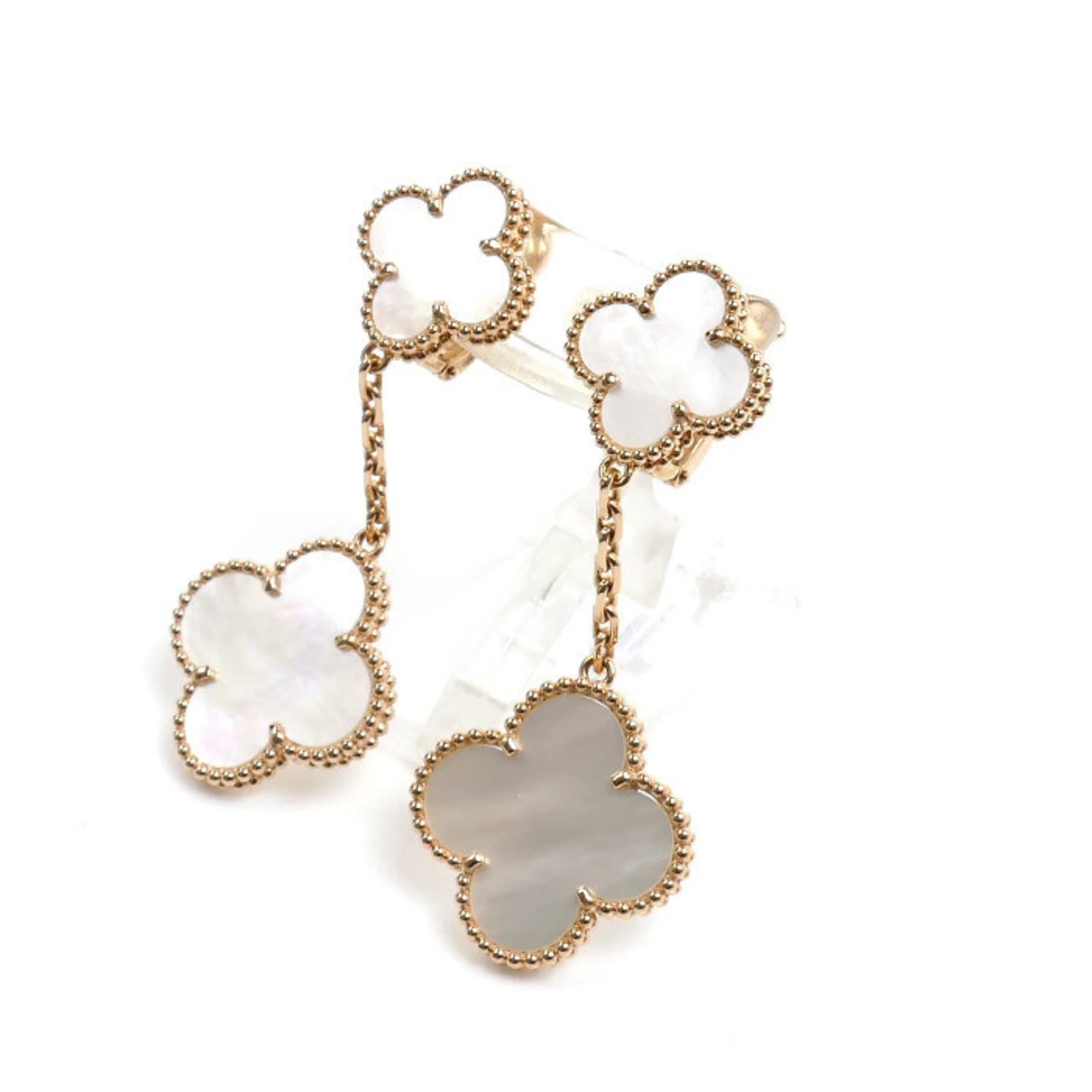 Alhambra Earrings 18K Rose Gold 18K Rose Gold - Image 2