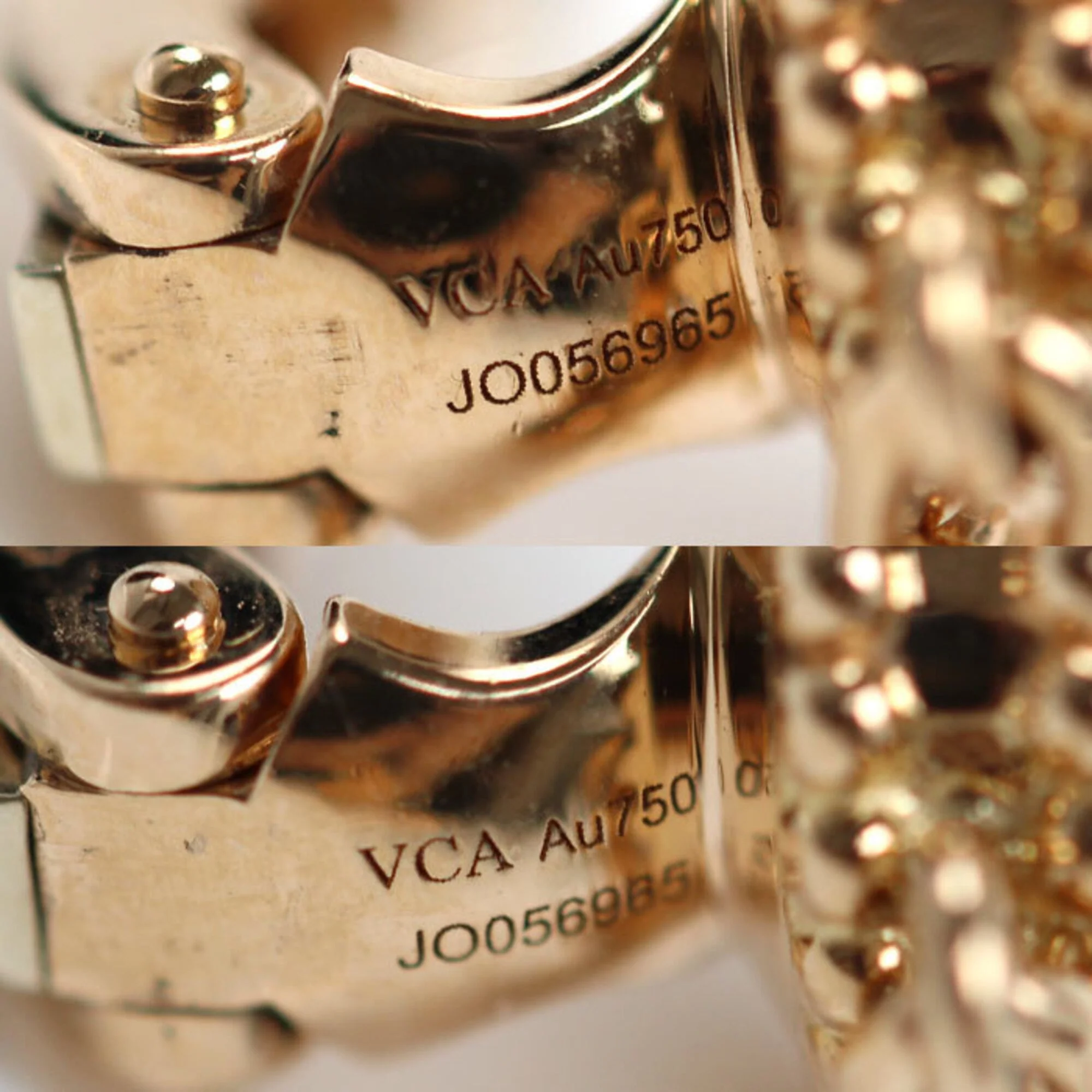 Alhambra Earrings 18K Rose Gold 18K Rose Gold - Image 4