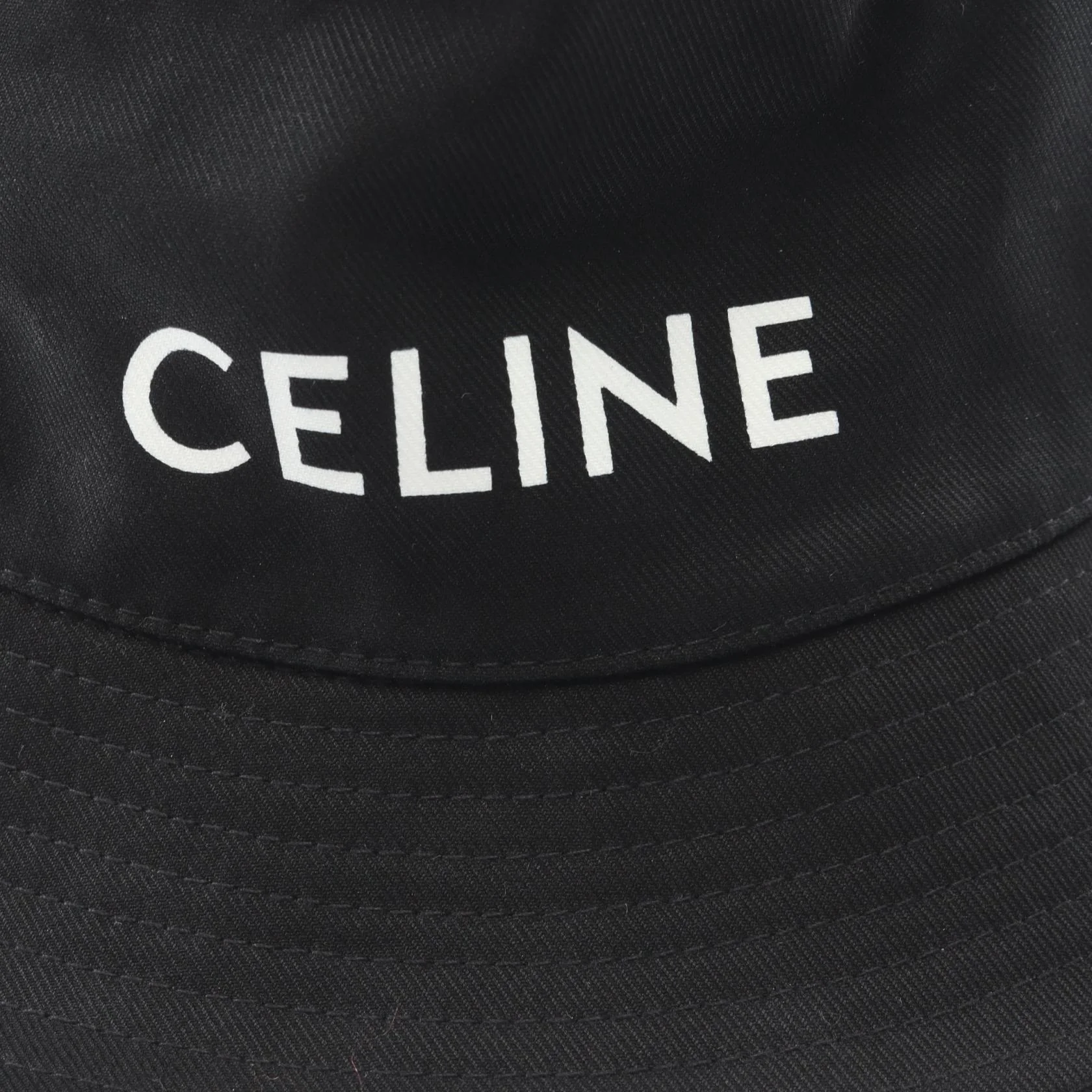 CELINE Cotton Bucket Hat - Image 8