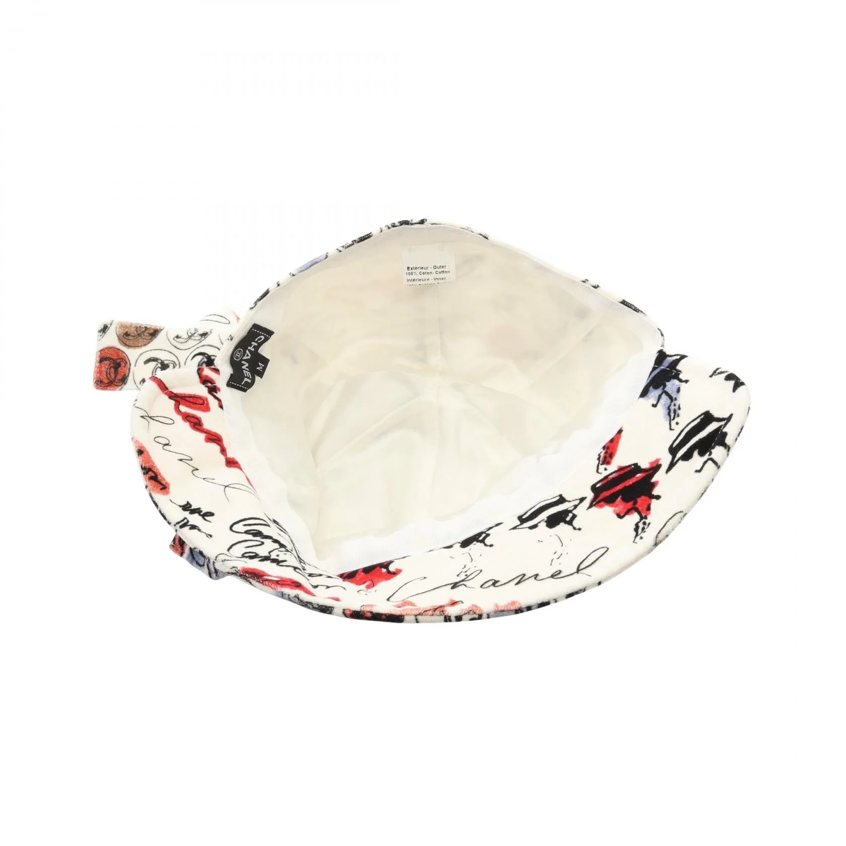 Chanel Coco Mark Cotton Hat - Image 3