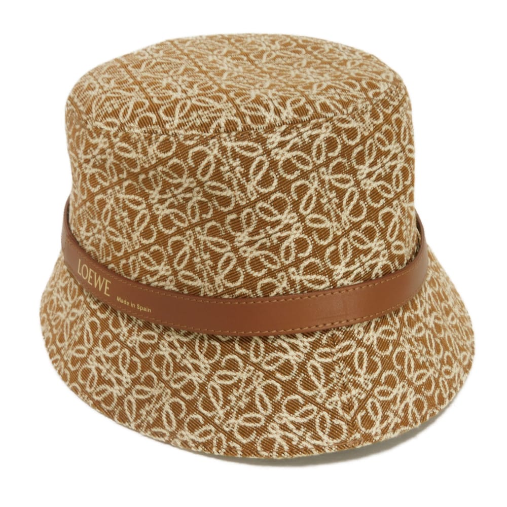 Loewe Anagram Jacquard Cotton Bucket Hat - Image 3