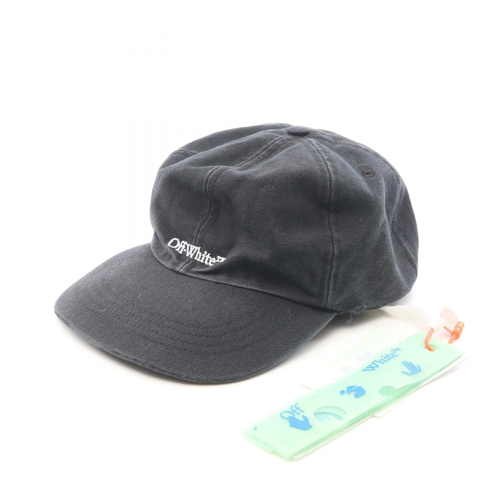OFF-WHITE BOOKISH OW Cotton Baseball Cap