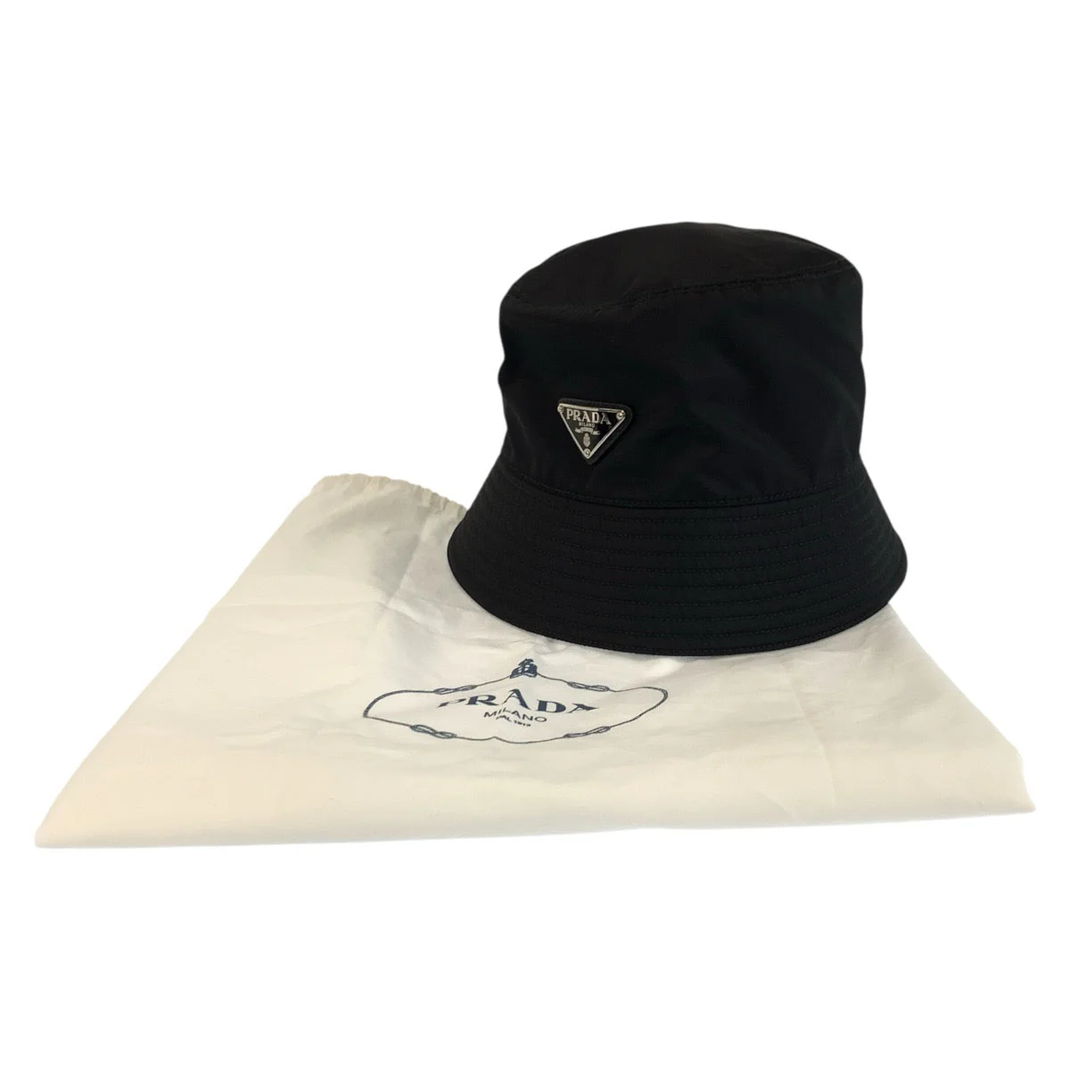 Prada Tessuto Nylon Bucket Hat - Image 10