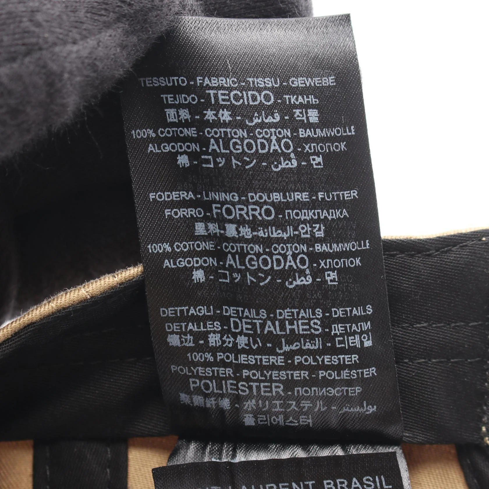 Saint Laurent Paris Cotton Cap - Image 6