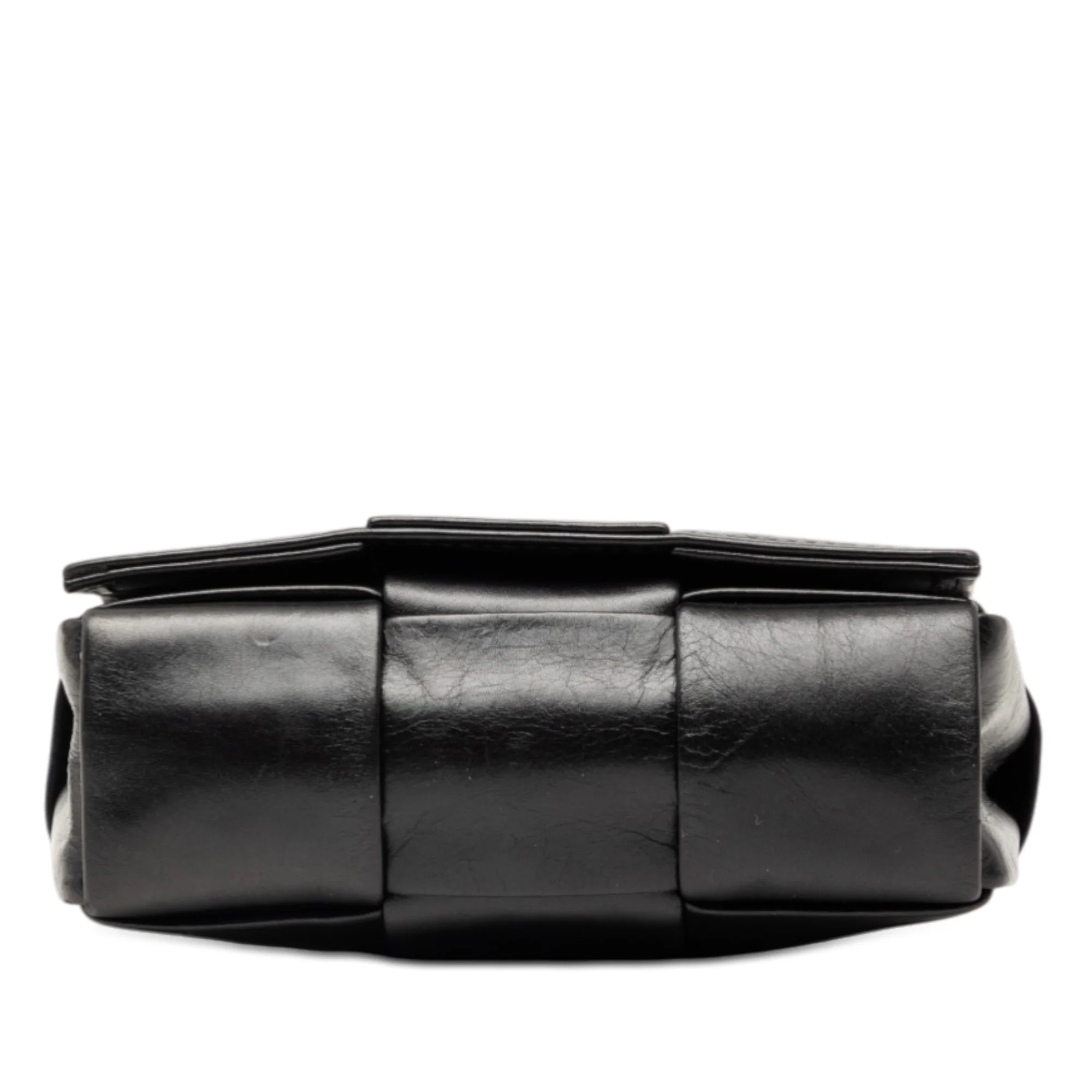 Cassette Crossbody Bag Maxi Intrecciato Leather - Image 3