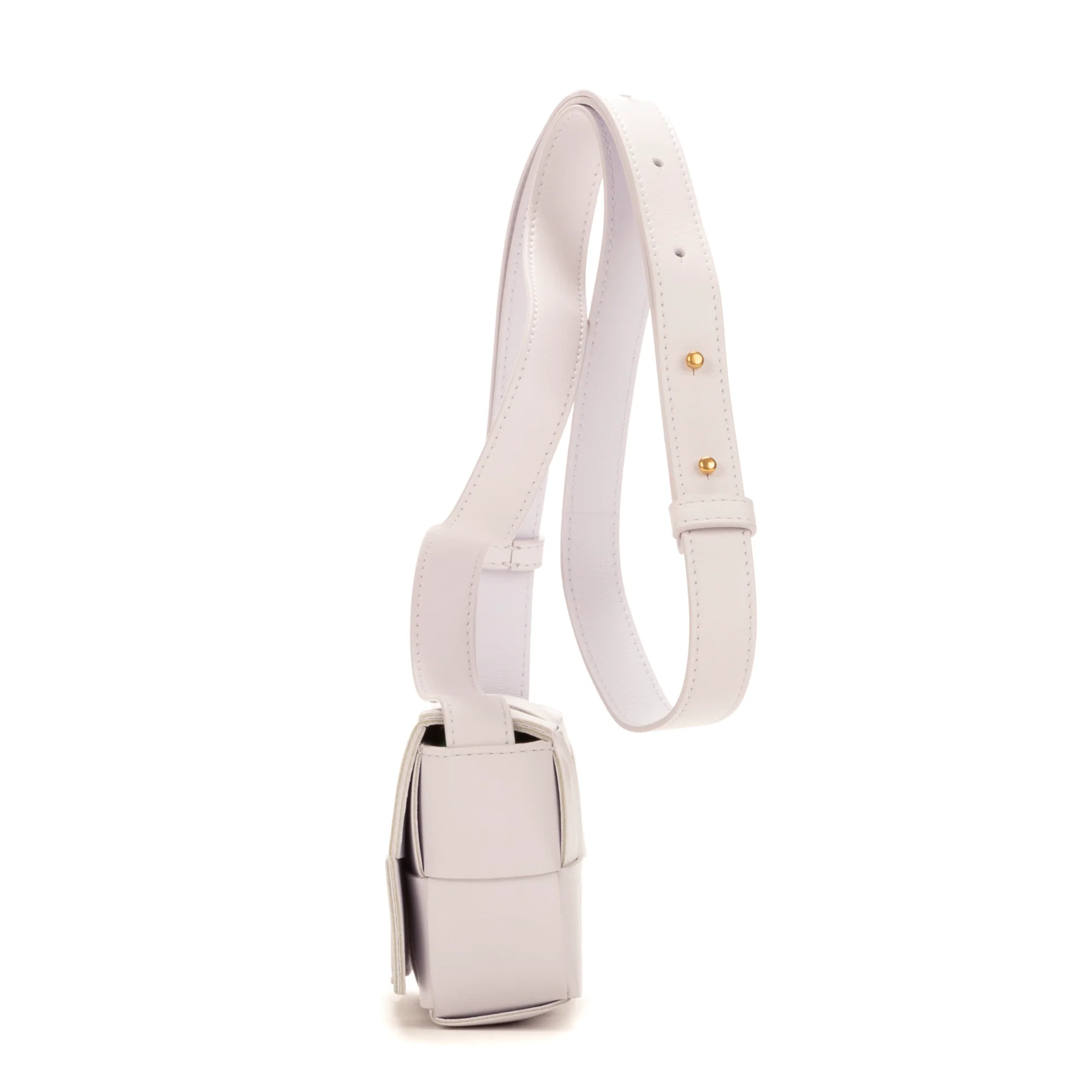 Cassette Crossbody Bag Maxi Intrecciato Leather - Image 3