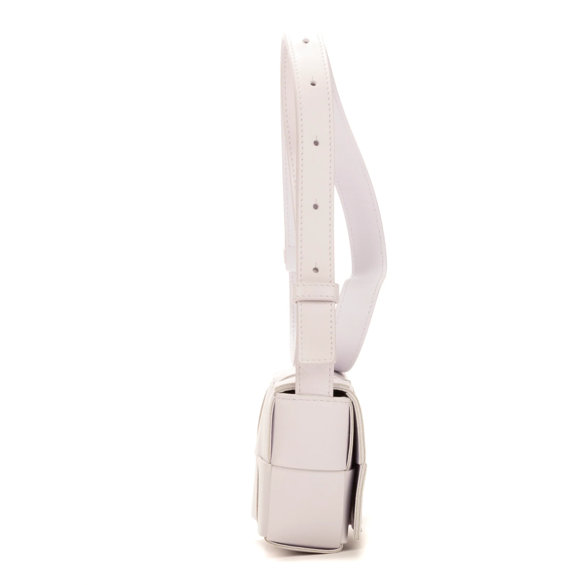 Cassette Crossbody Bag Maxi Intrecciato Leather - Image 5