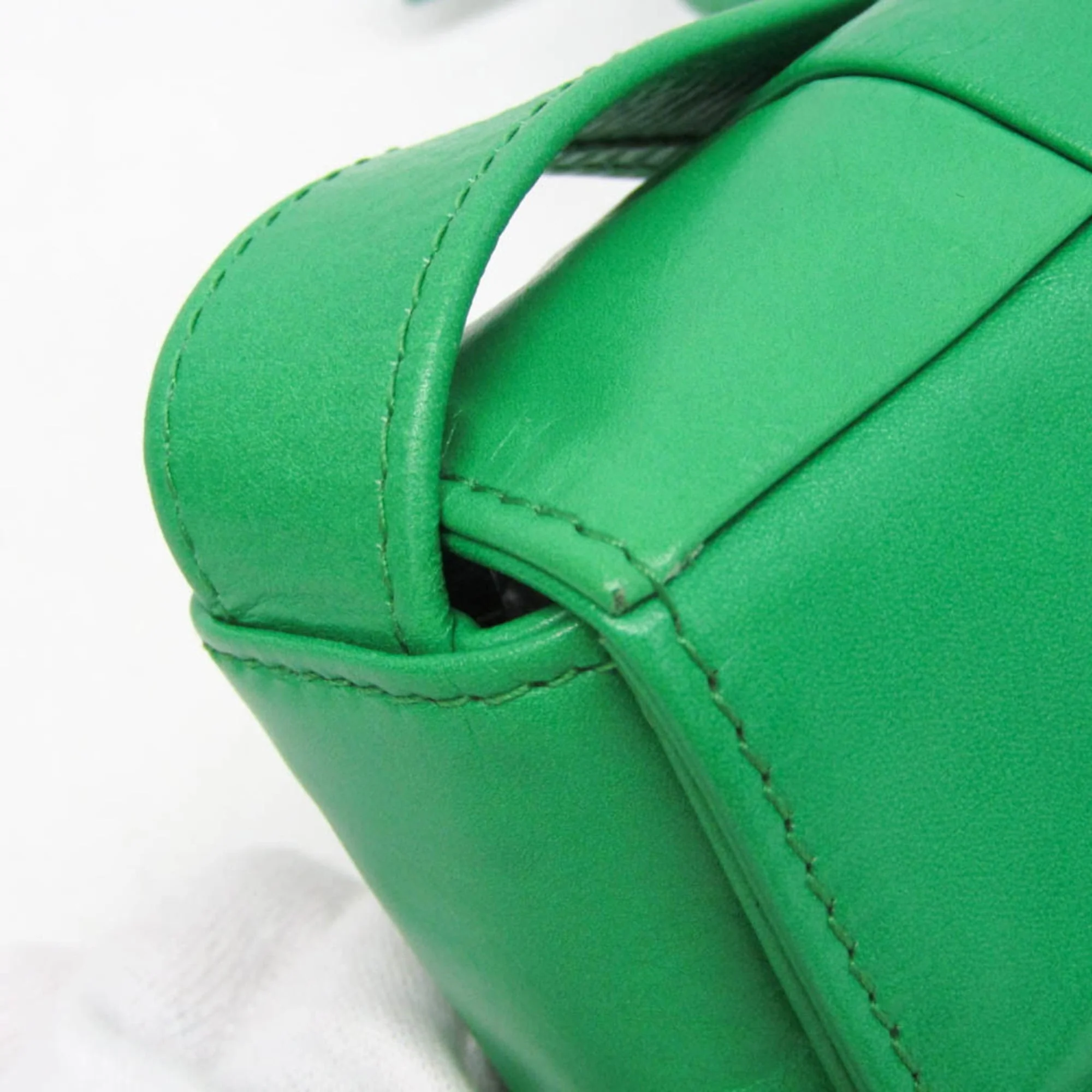 Cassette Crossbody Bag Maxi Intrecciato Leather - Image 7