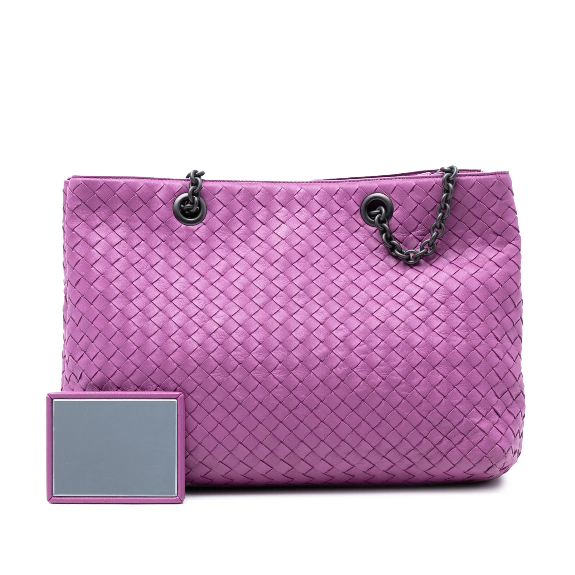 Double Chain Tote Intrecciato Nappa Medium - Image 8