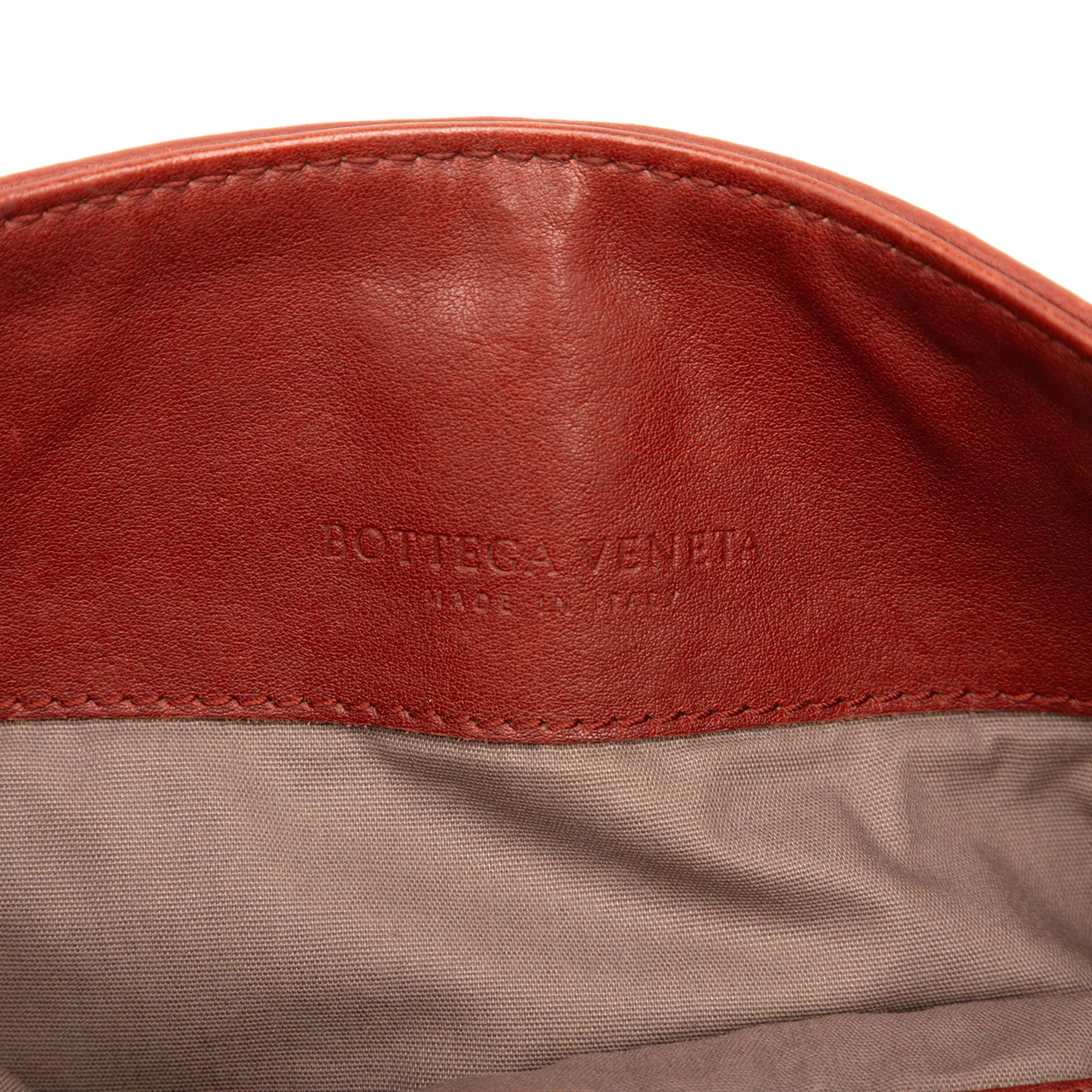 Flat Messenger Bag Intrecciato Nappa Large - Image 5