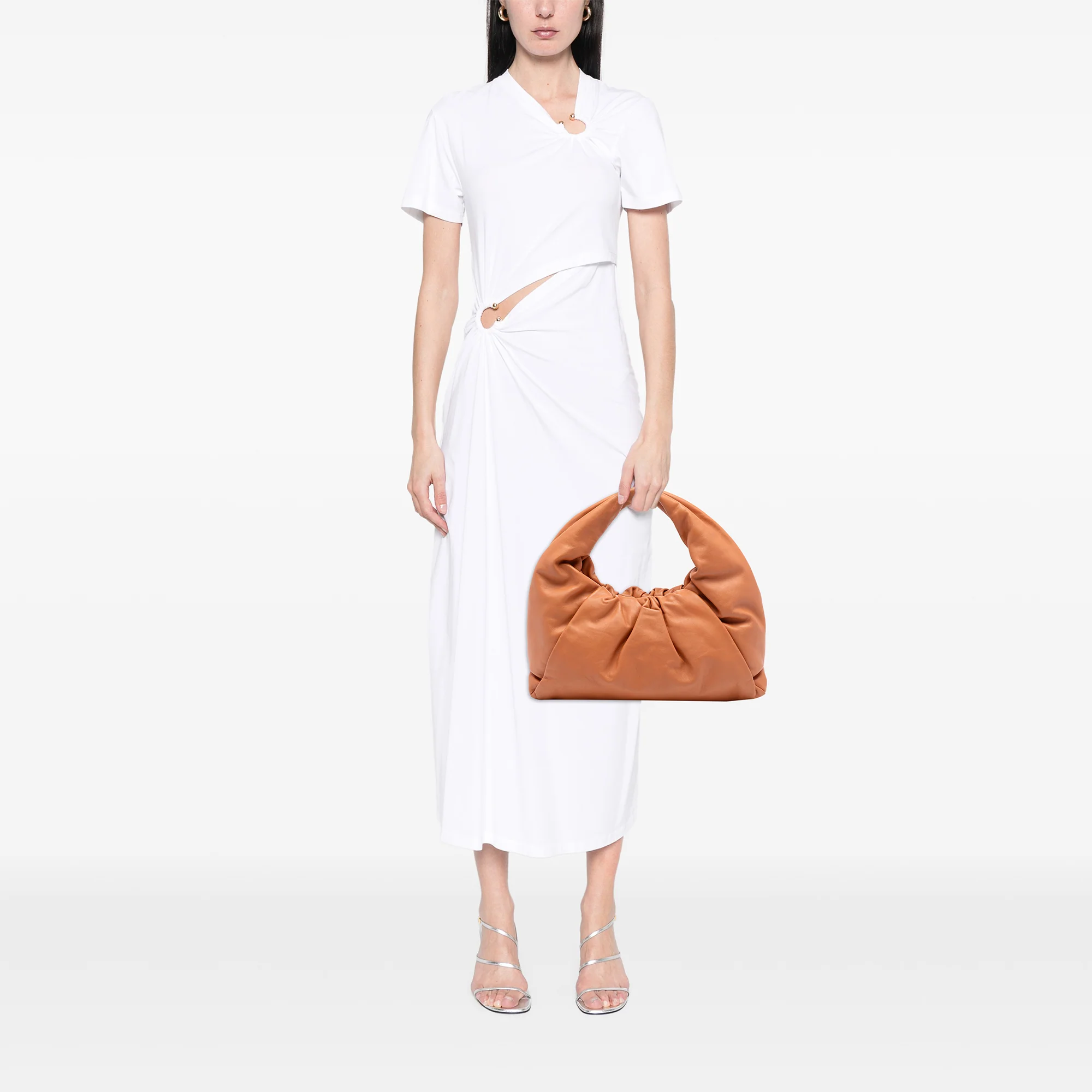 The Shoulder Pouch Leather Maxi - Image 7